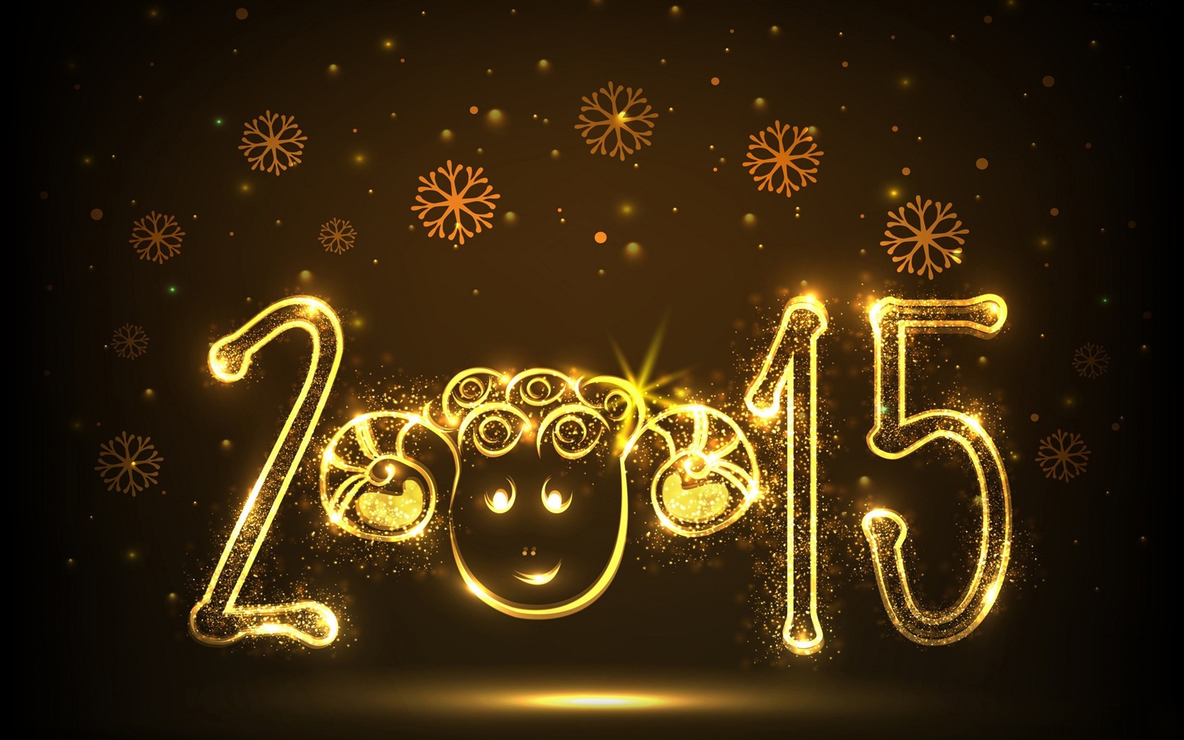2015 New Year theme HD wallpapers (1) #19 - 1680x1050