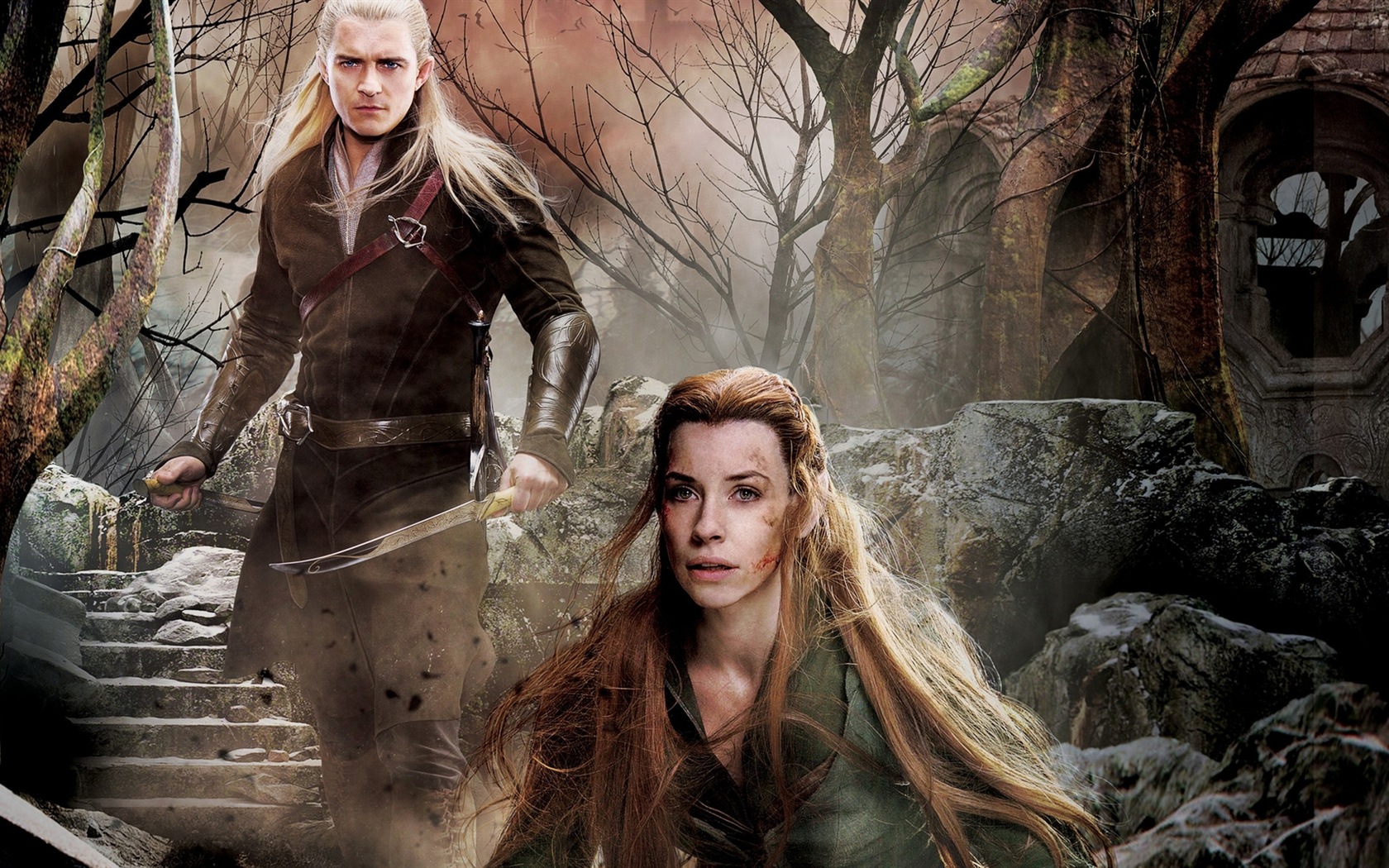 The Hobbit: The Battle of the Five Armies, movie HD wallpapers #3 - 1680x1050