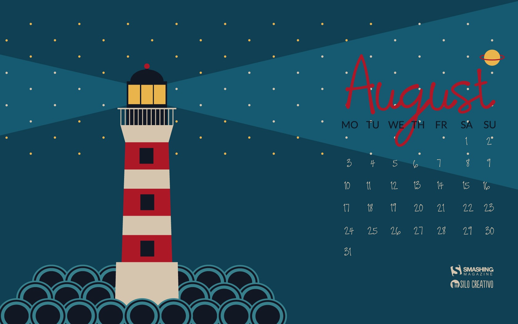 August 2015 calendar wallpaper (2) #18 - 1680x1050