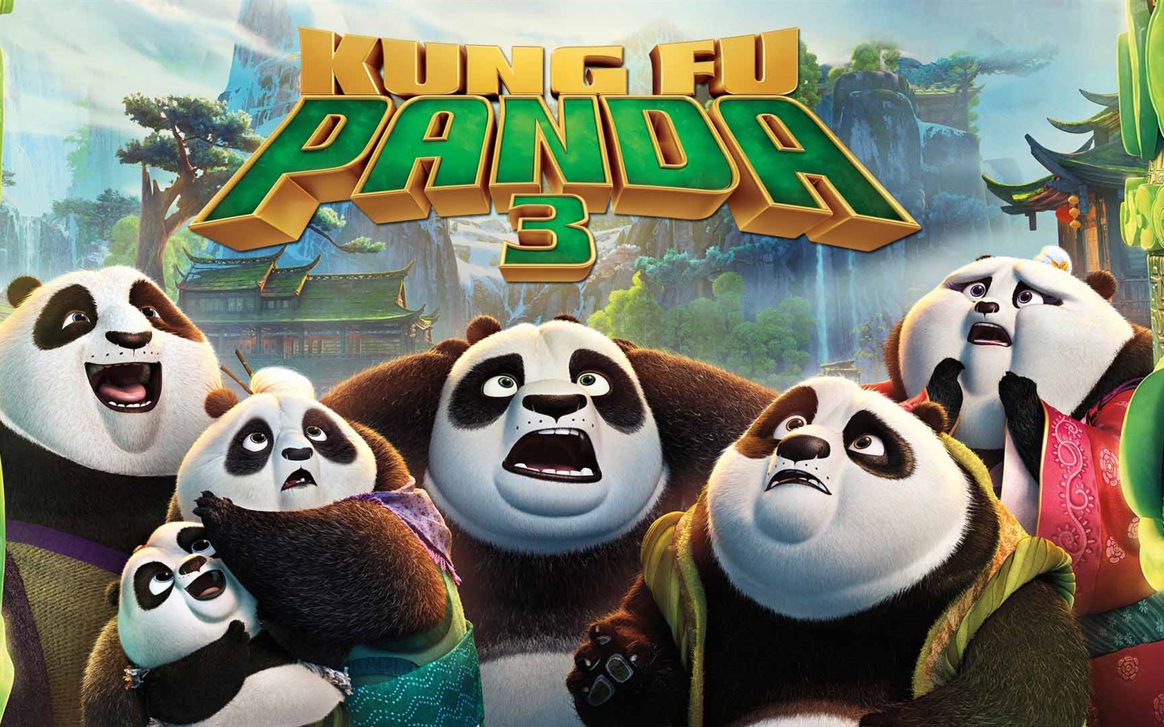 Kung Fu Panda 3 功夫熊猫3 高清壁纸16 - 1680x1050