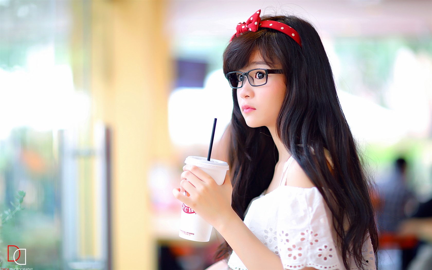 Pure and lovely young Asian girl HD wallpapers collection (3) #32 - 1680x1050