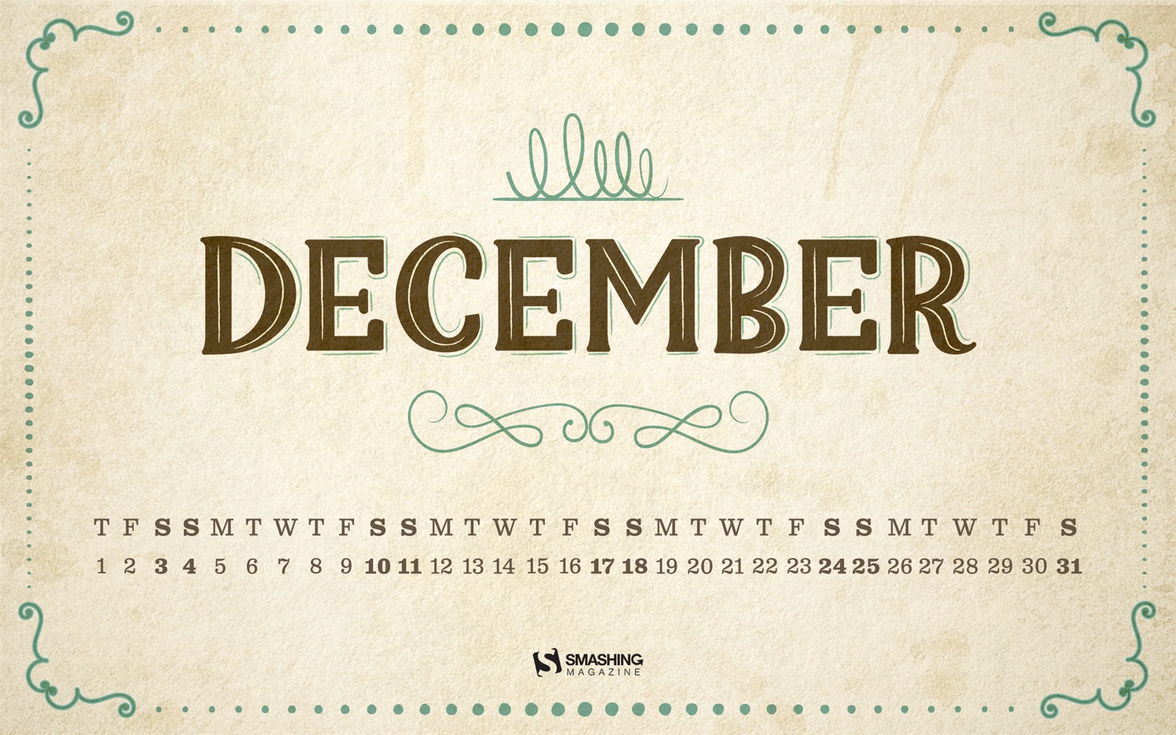 Prosince 2016 Vánoční téma kalendář tapeta (2) #9 - 1680x1050