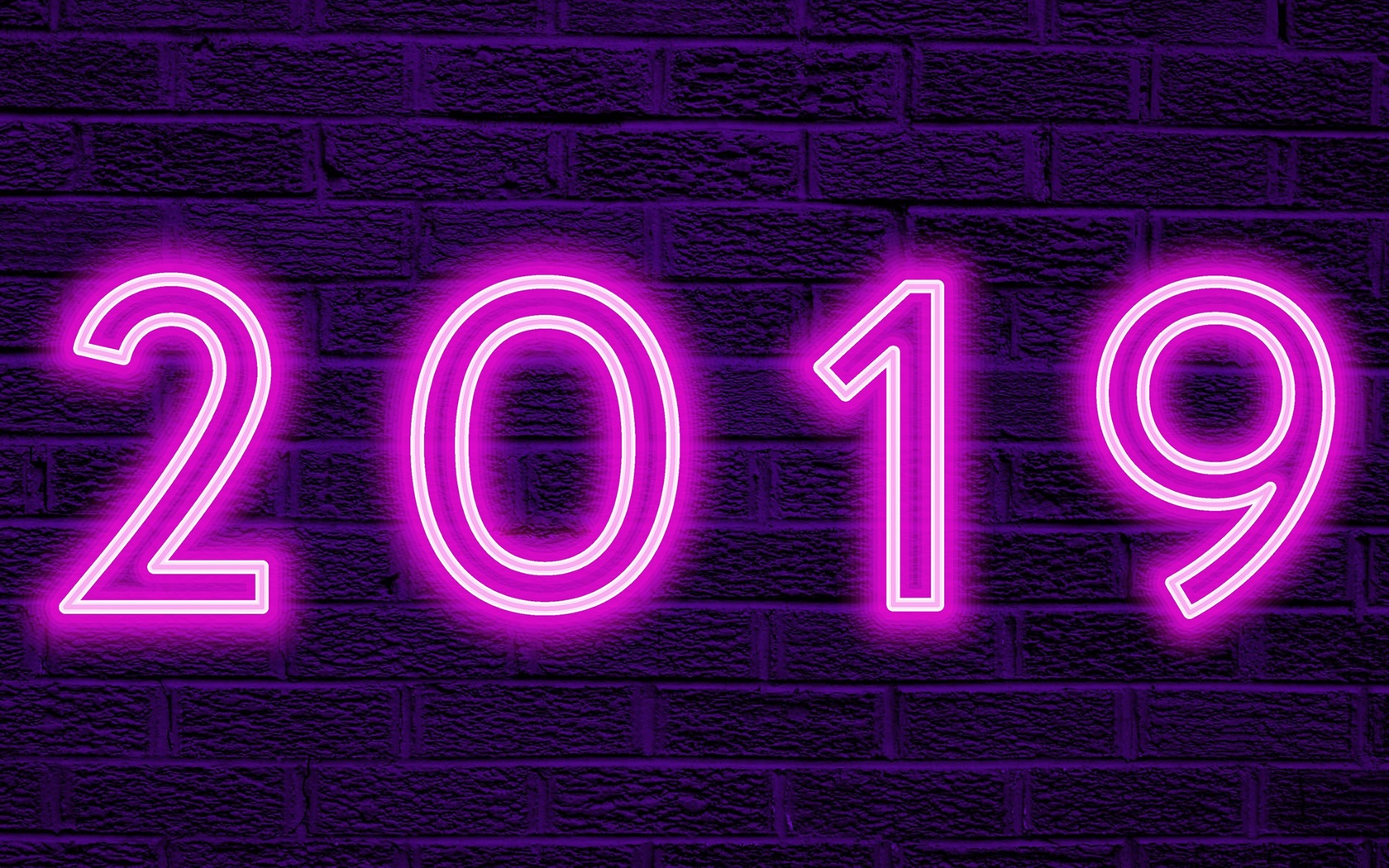 Happy New Year 2019 HD wallpapers #16 - 1680x1050
