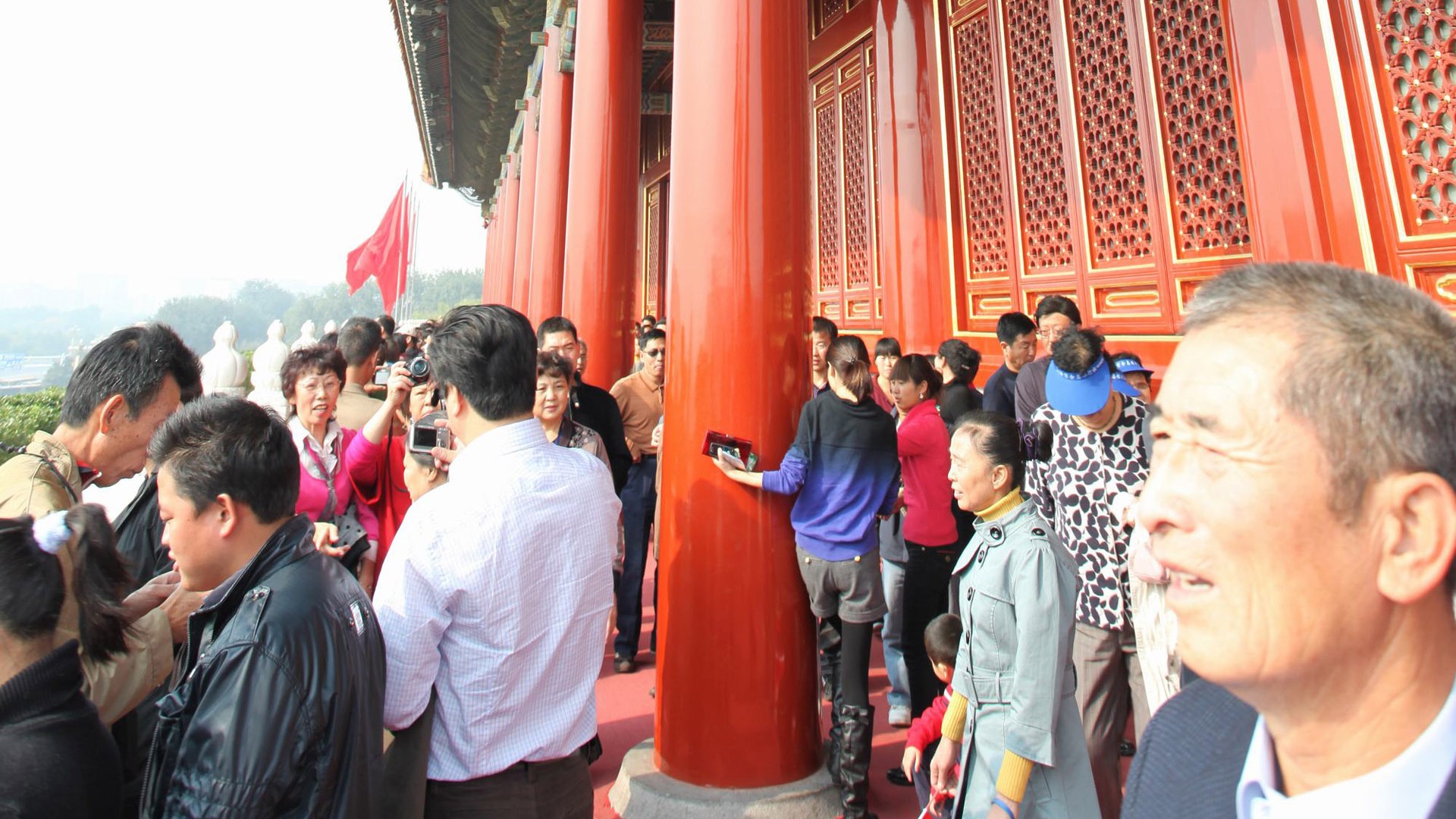 prohlídka Pekingu - na náměstí Nebeského klidu (GGC práce) #11 - 1920x1080