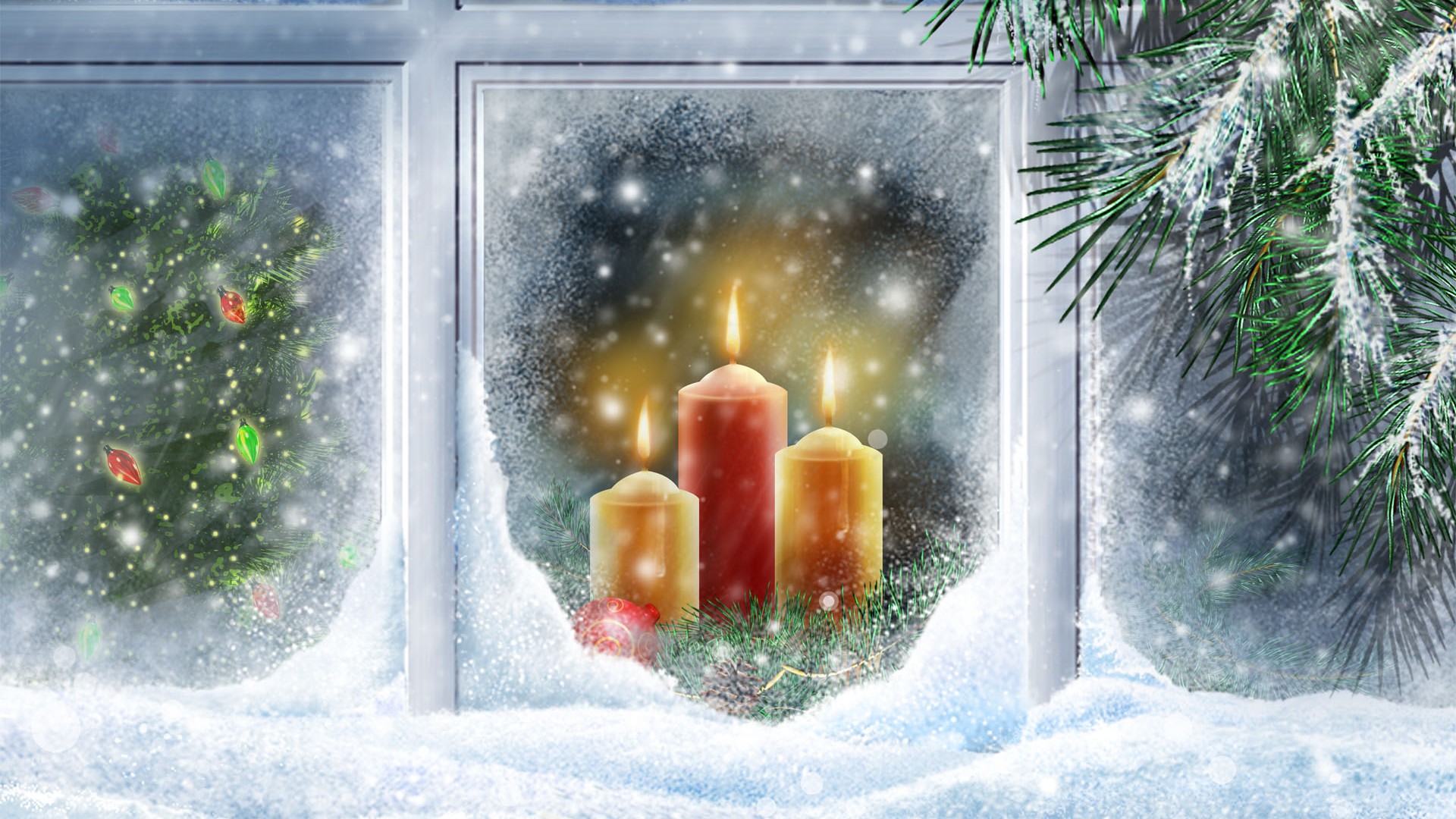 Christmas Theme HD Bilder (2) #1 - 1920x1080