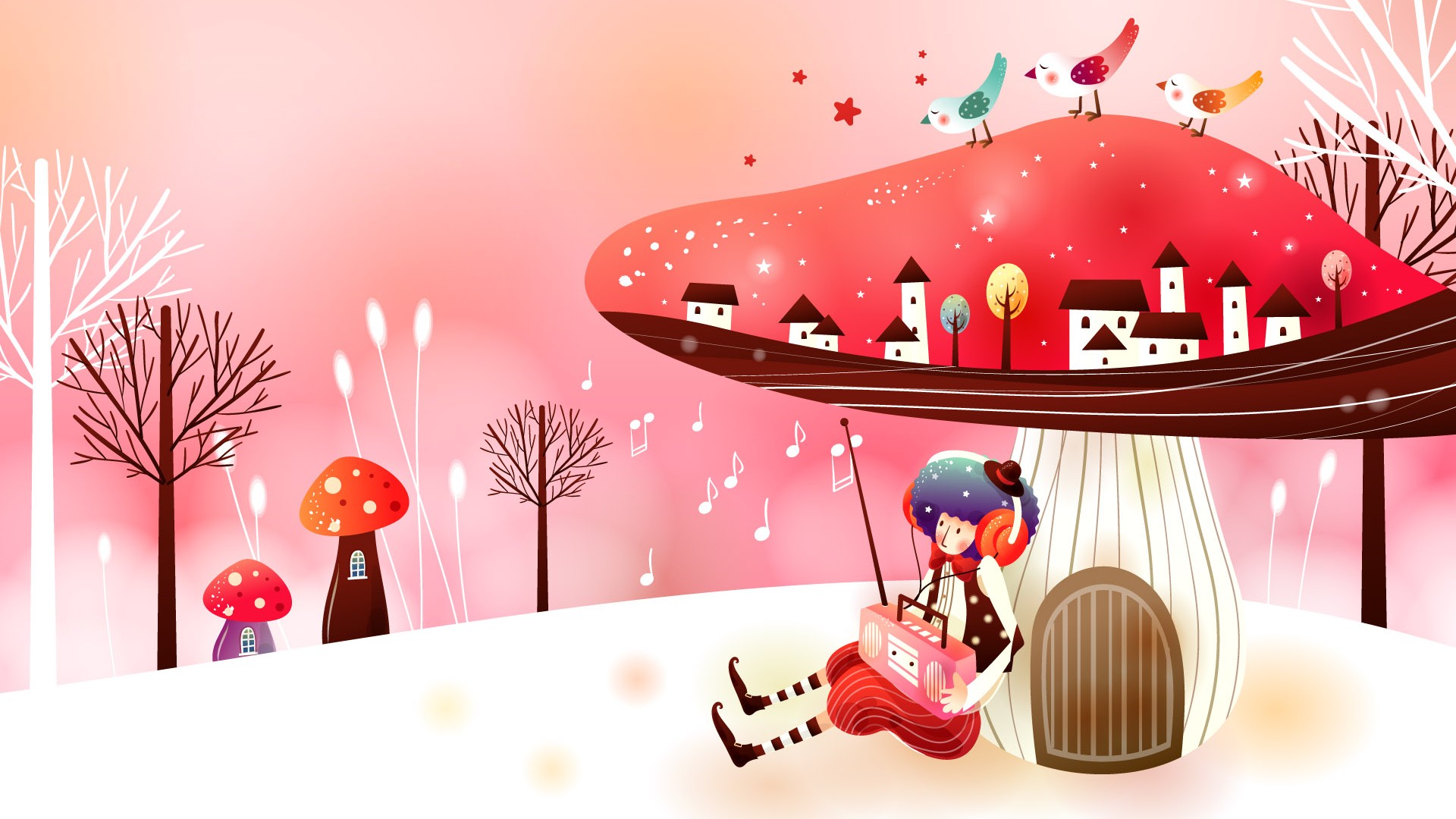 Fairy Tale Dreams Cartoon Wallpapers #1 - 1920x1080