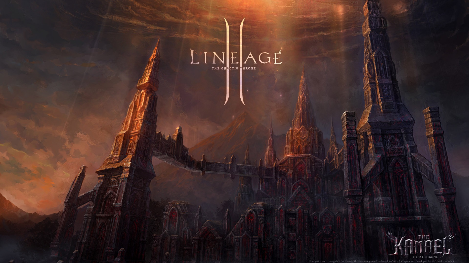 LINEAGE Ⅱ Modellierung HD-Gaming-Wallpaper #4 - 1920x1080