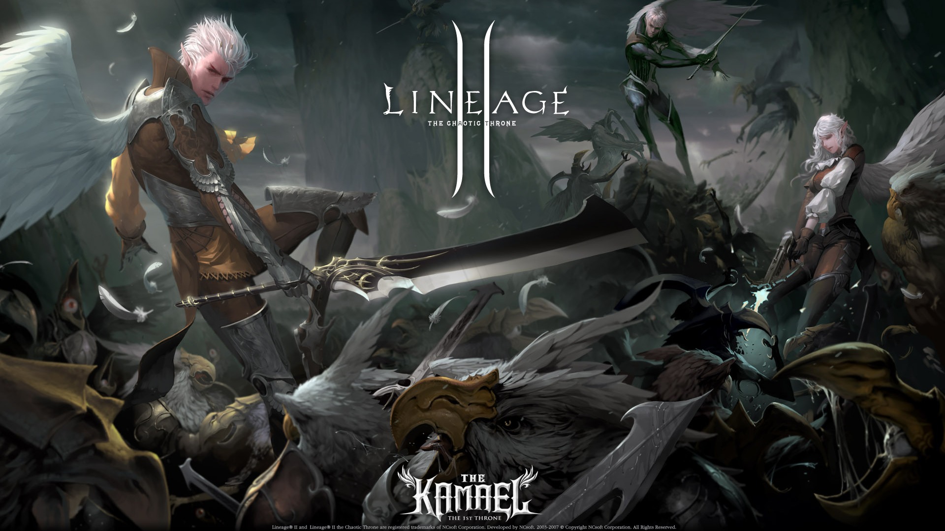 LINEAGE Ⅱ Modellierung HD-Gaming-Wallpaper #6 - 1920x1080