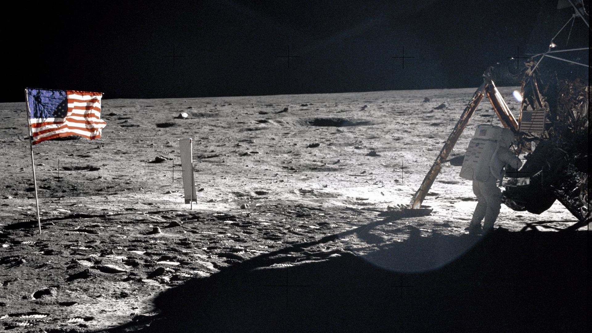 アポロ11号珍しい写真壁紙 #3 - 1920x1080