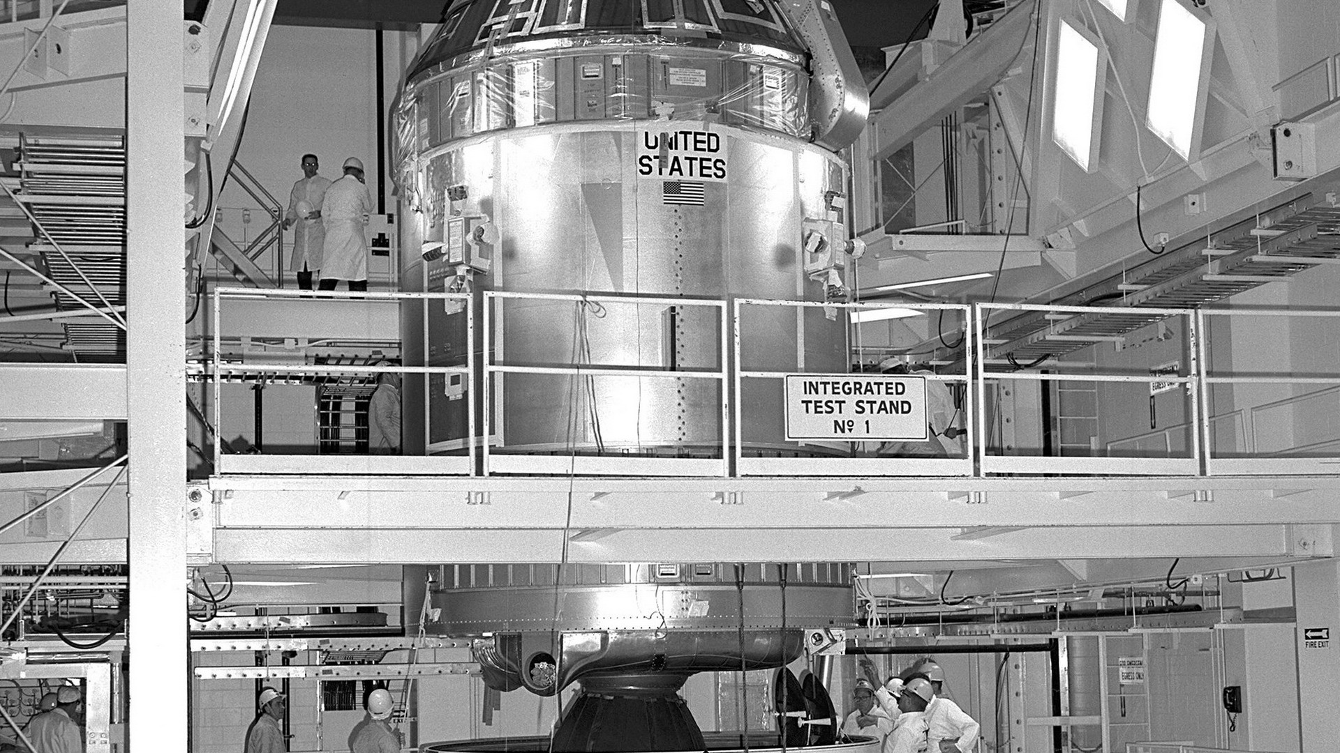 아폴로 11 호 드문 사진 월페이퍼 #38 - 1920x1080