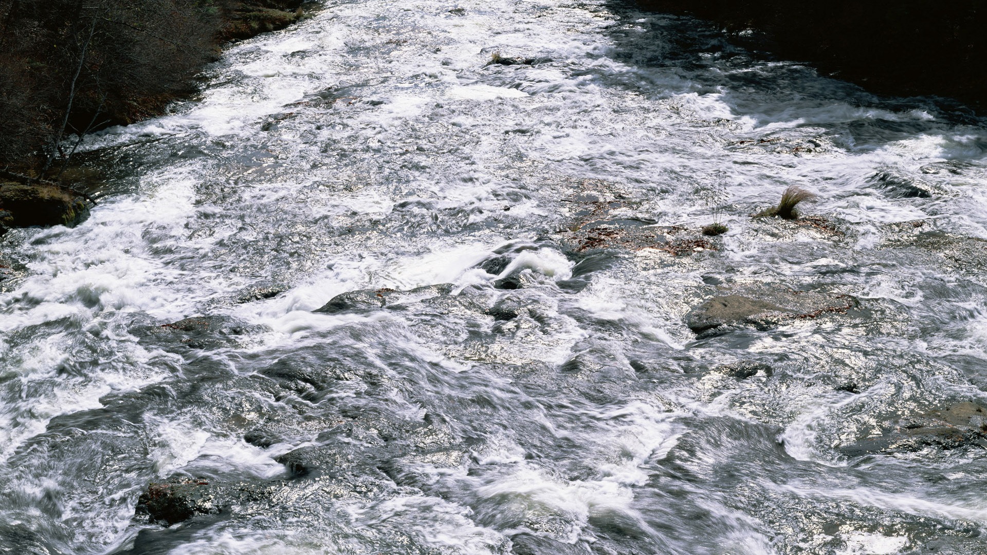 瀑布溪流高清壁纸18 - 1920x1080