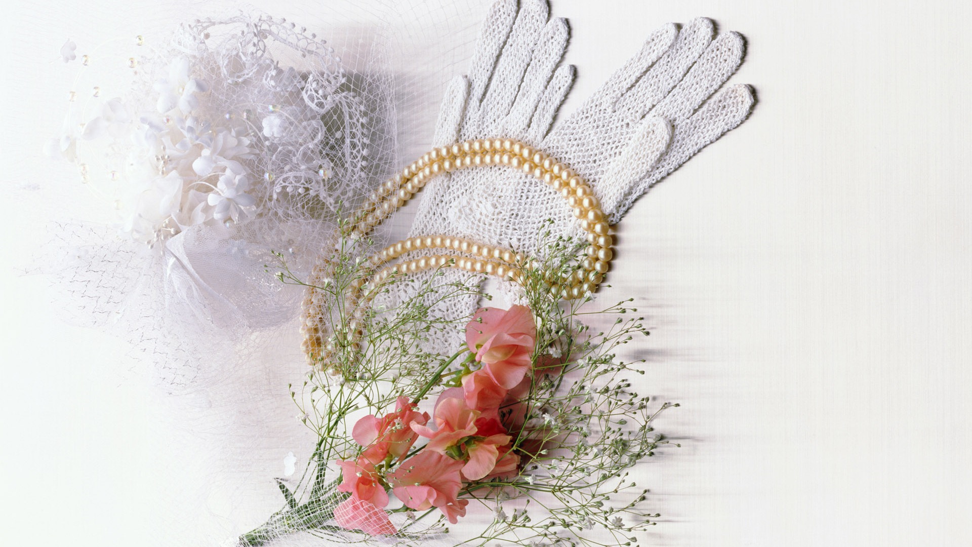 결혼식 꽃 항목 월페이퍼 (2) #14 - 1920x1080