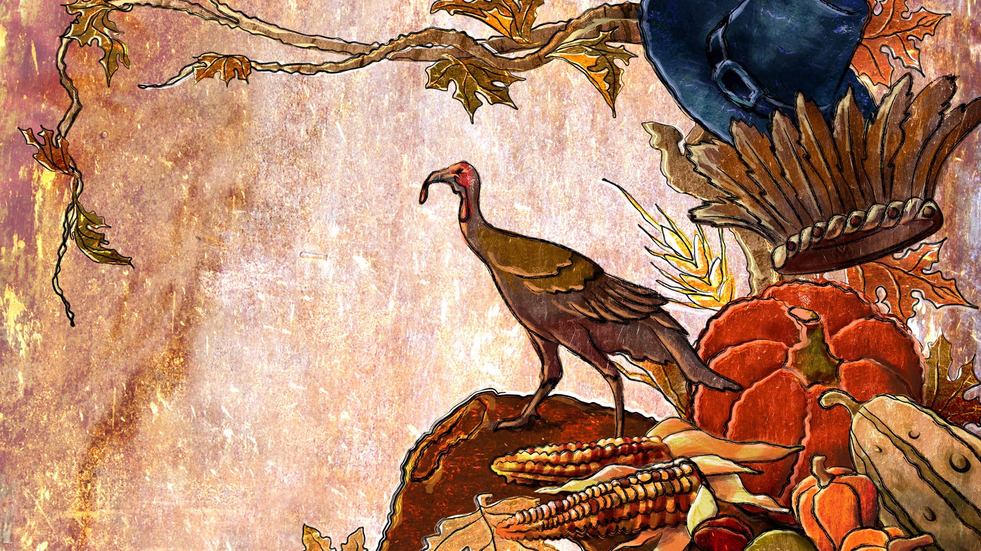 Thanksgiving Thema wallpaper (2) #20 - 1920x1080