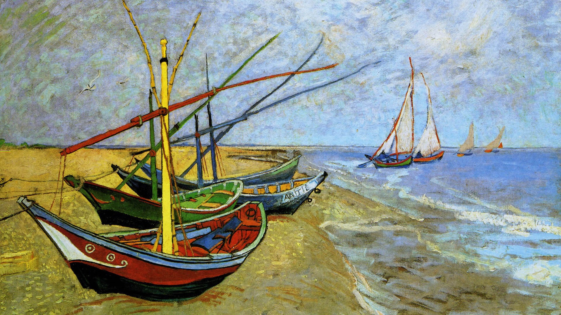Винсент Ван Гог картина обои (1) #18 - 1920x1080