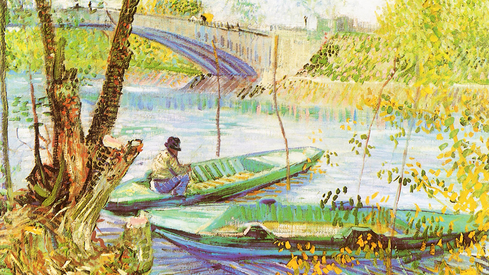 Vincent Van Gogh papier peint peinture (2) #3 - 1920x1080