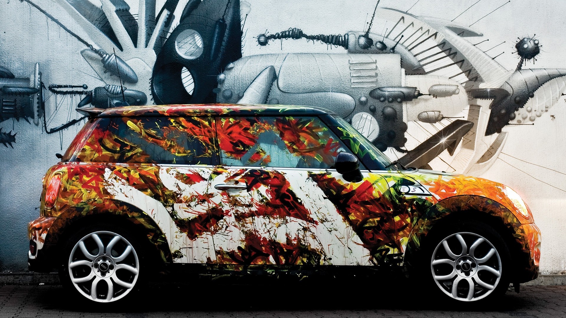 Personalized painted car wallpaper #9 - 1920x1080
