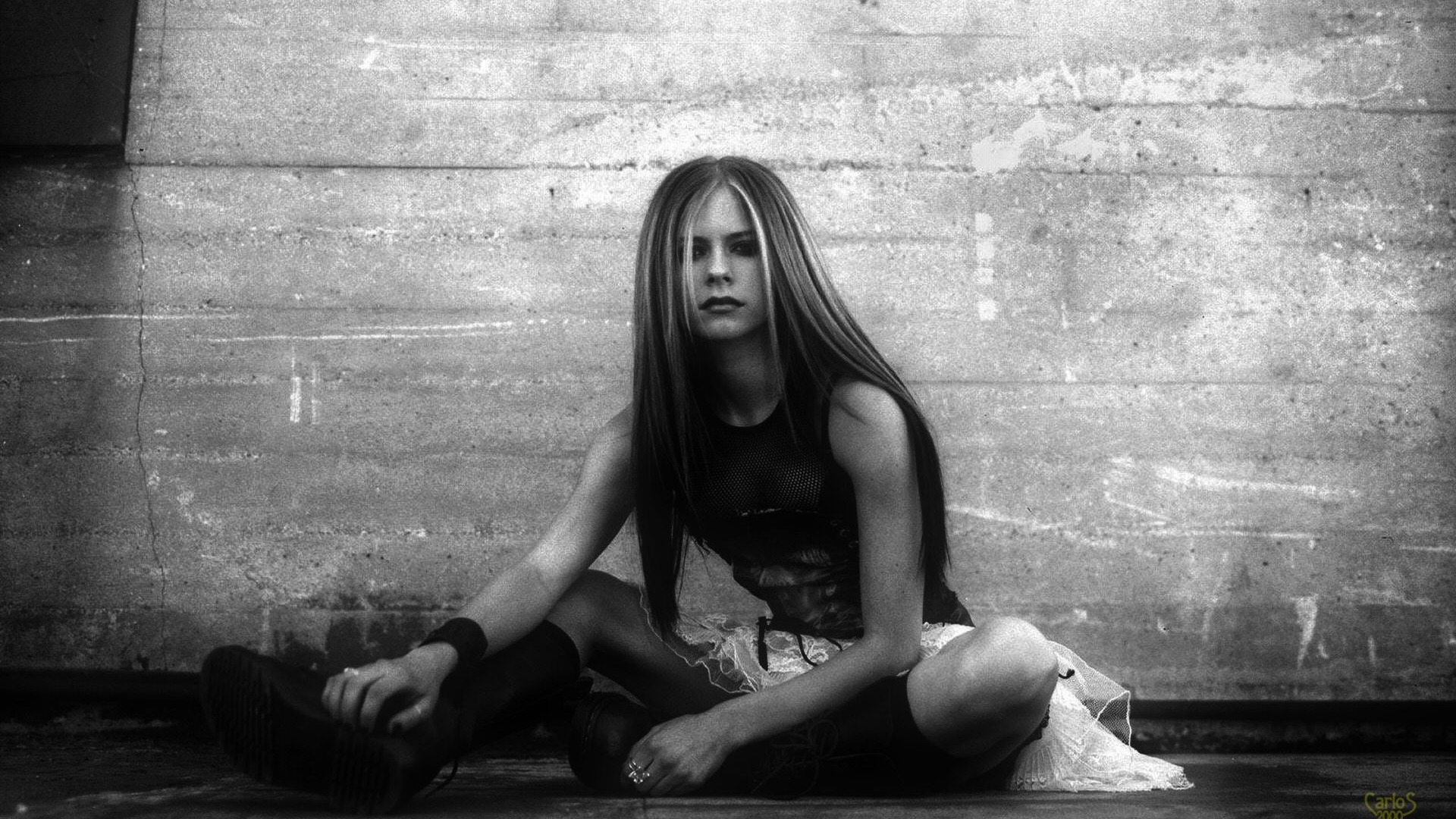 Avril Lavigne krásnou tapetu (2) #7 - 1920x1080