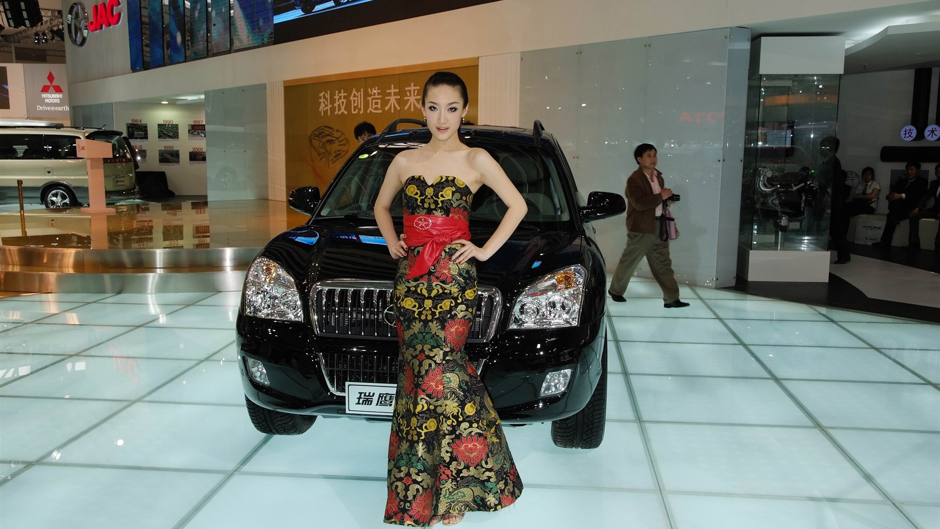 2010 Beijing International Auto Show Heung Che beauty (rebar works) #4 - 1920x1080