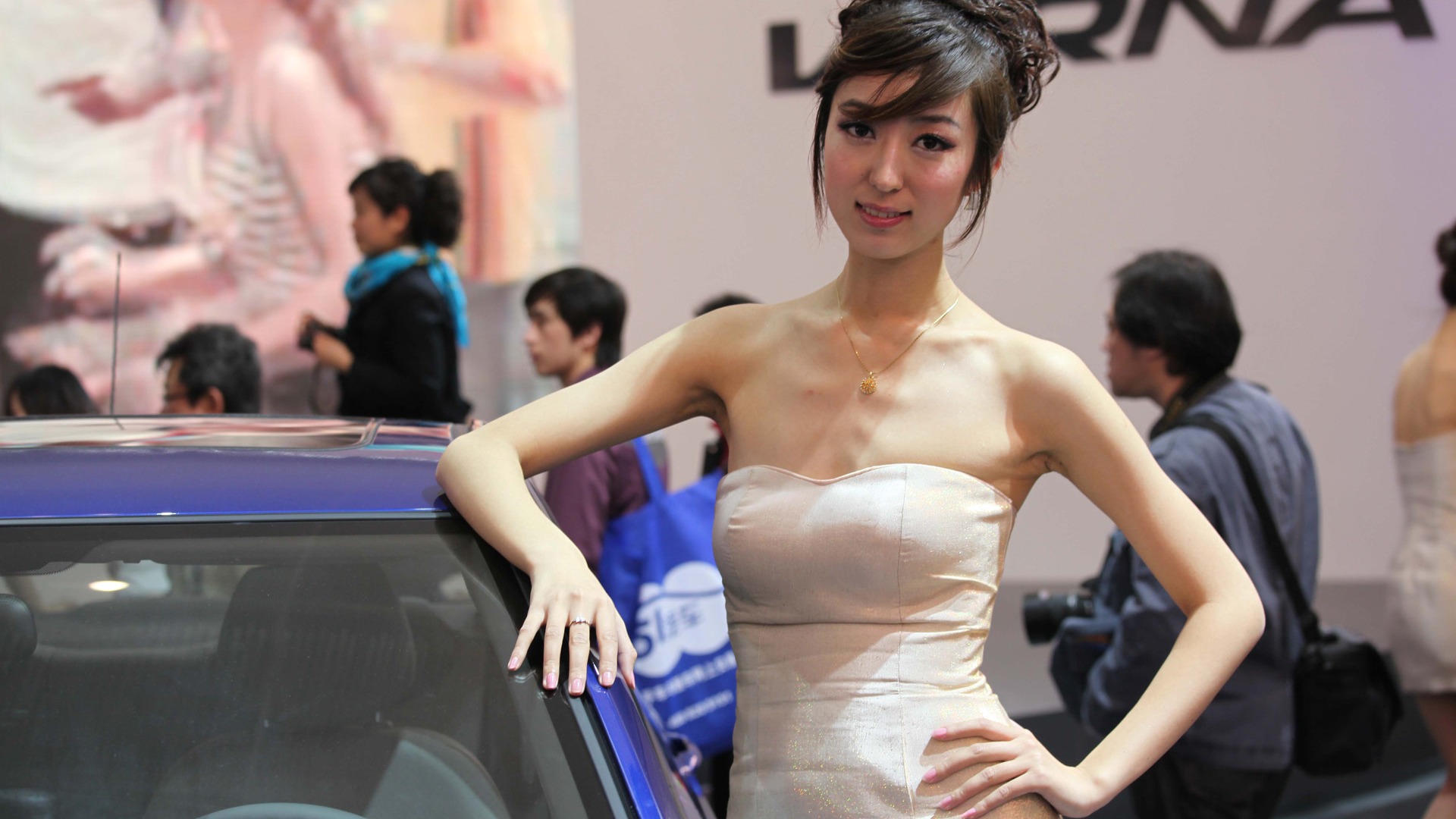 2010 Beijing International Auto Show beauty (2) (the wind chasing the clouds works) #19 - 1920x1080