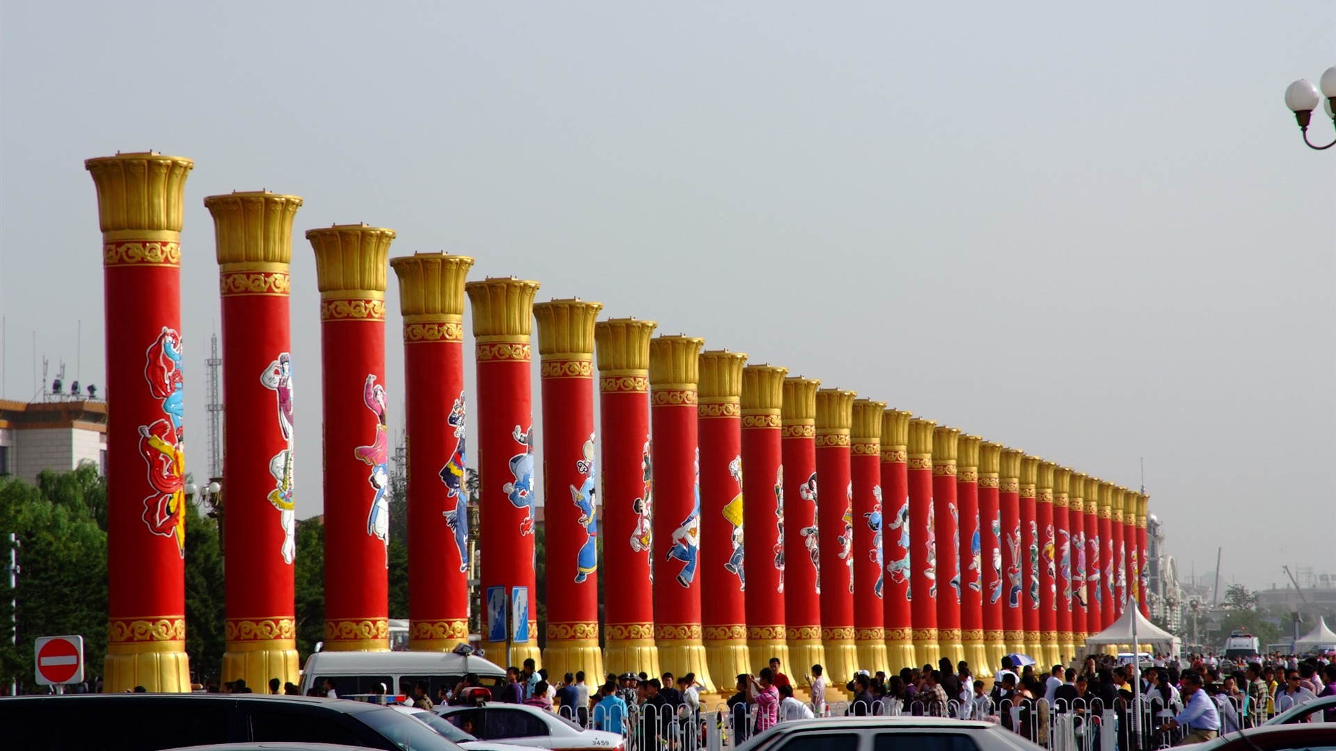 Costumes, Tiananmen Square (rebar works) #6 - 1920x1080