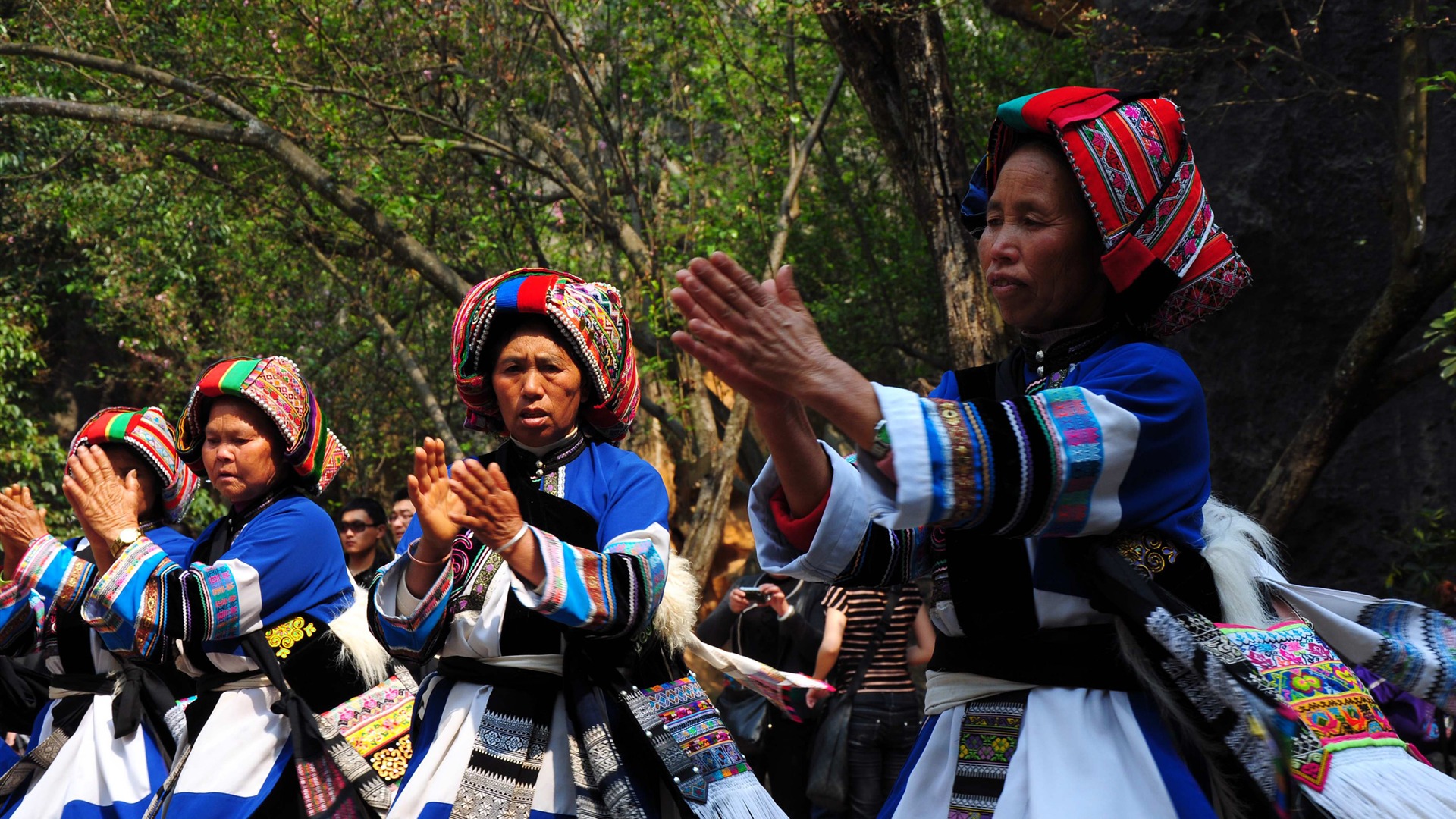 Stone Lesní v souladu Yunnan (2) (Khitan vlk práce) #8 - 1920x1080