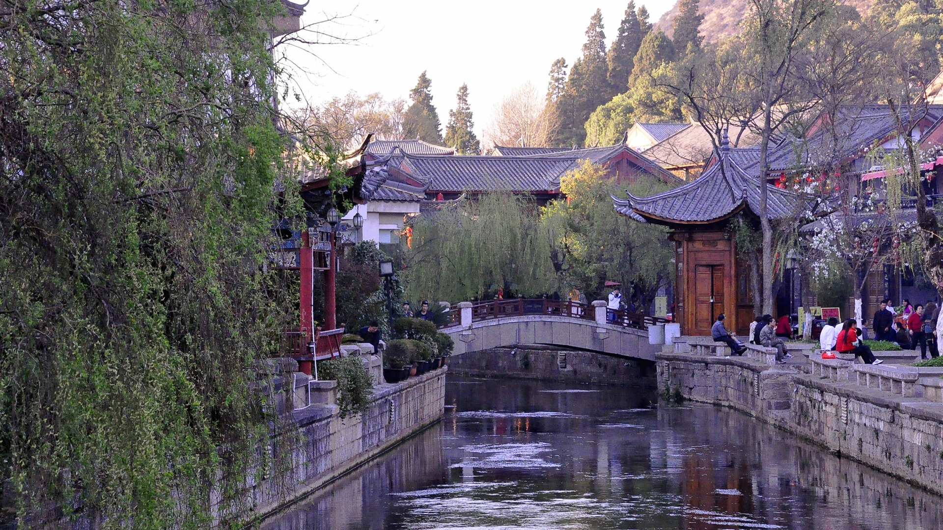 Lijiang Atmosphäre (1) (alten Hong OK Werke) #4 - 1920x1080