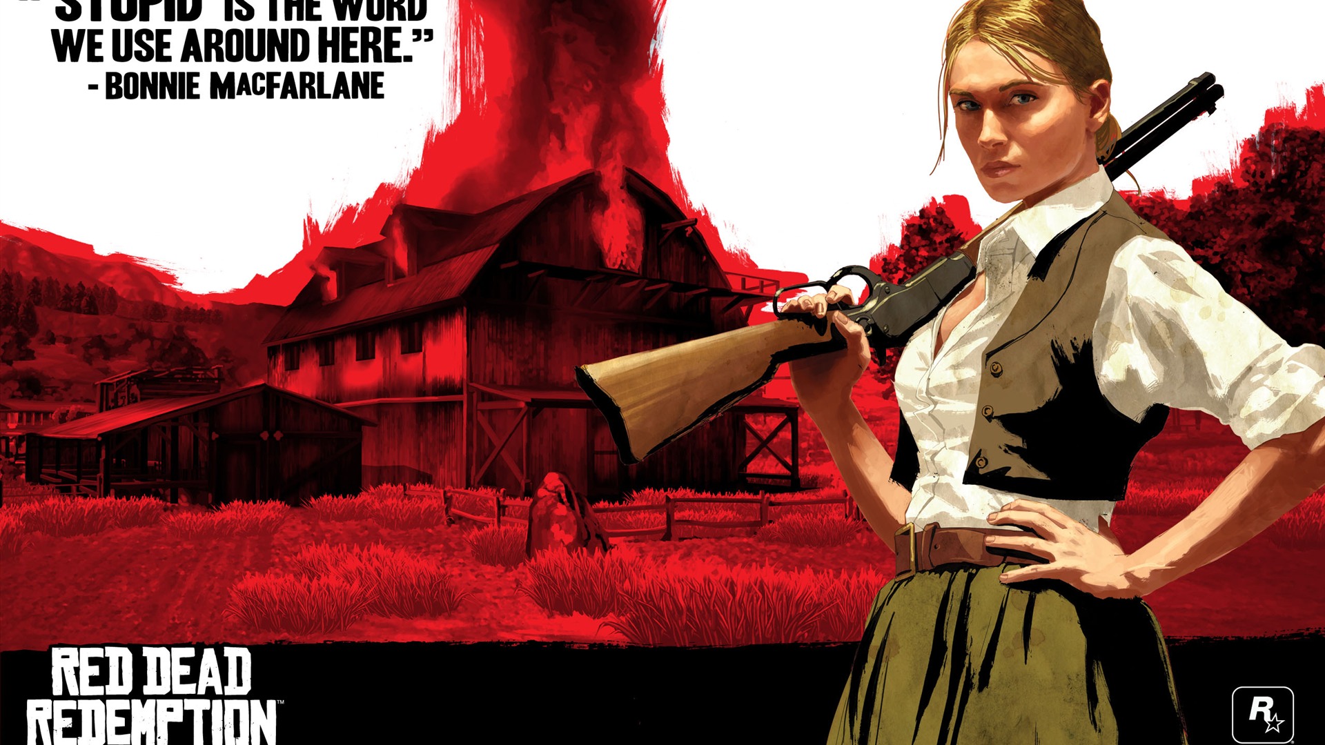 Red Dead Redemption HD wallpaper #1 - 1920x1080