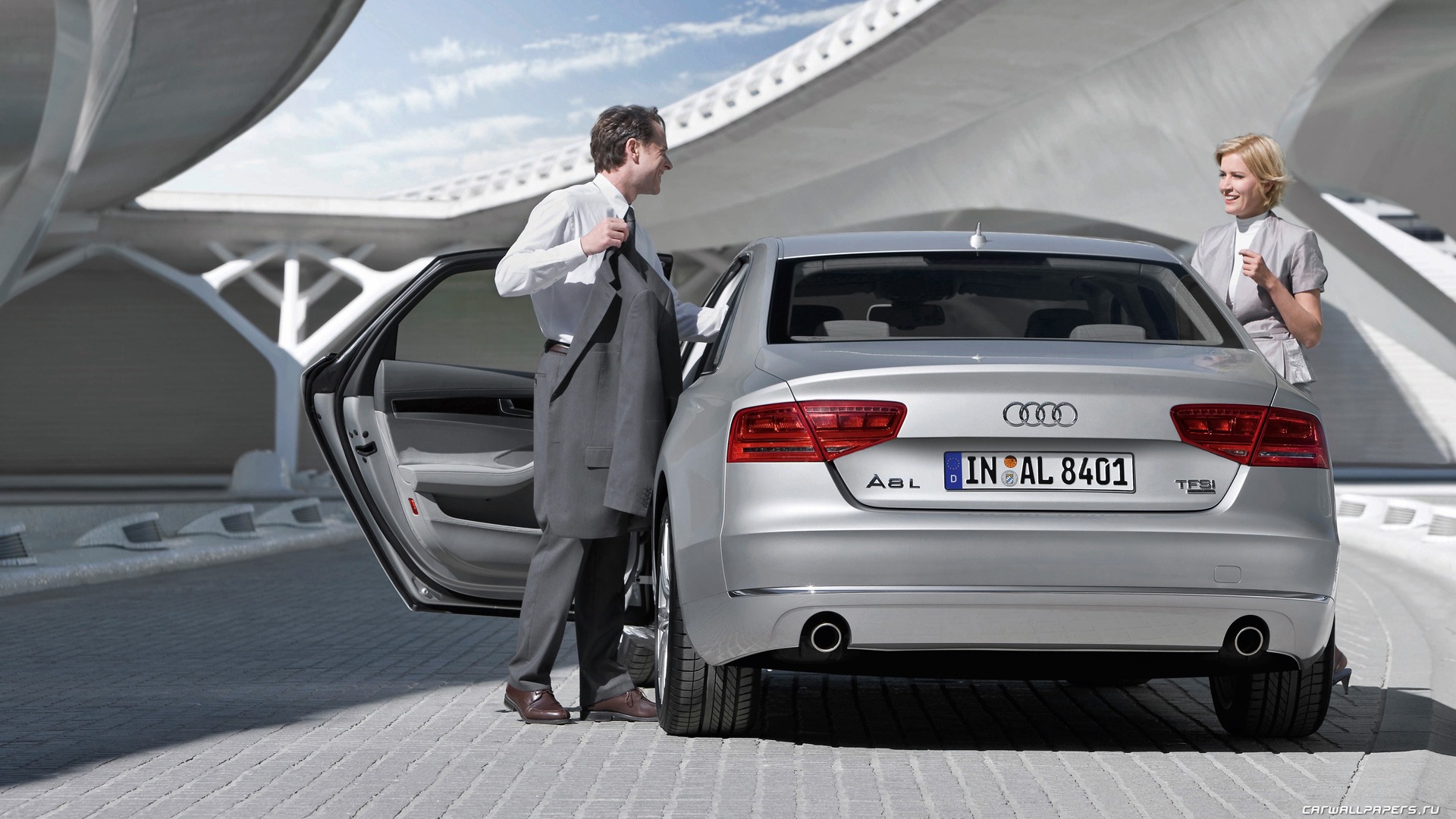 Audi A8 L 3,0 TFSI Quattro - 2010 HD tapetu #21 - 1920x1080