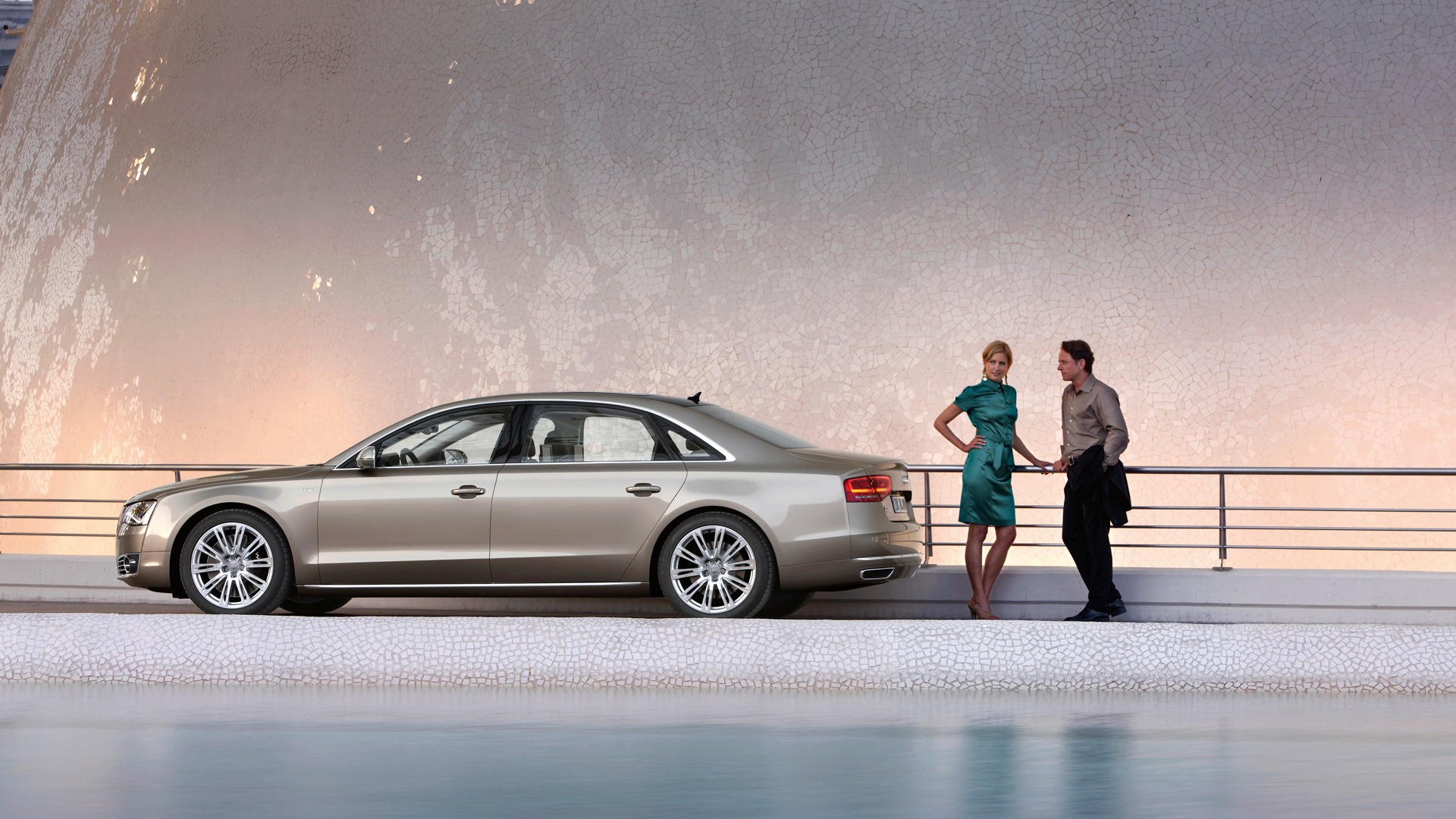 Audi A8 L W12 Quattro - 2010 HD wallpaper #15 - 1920x1080