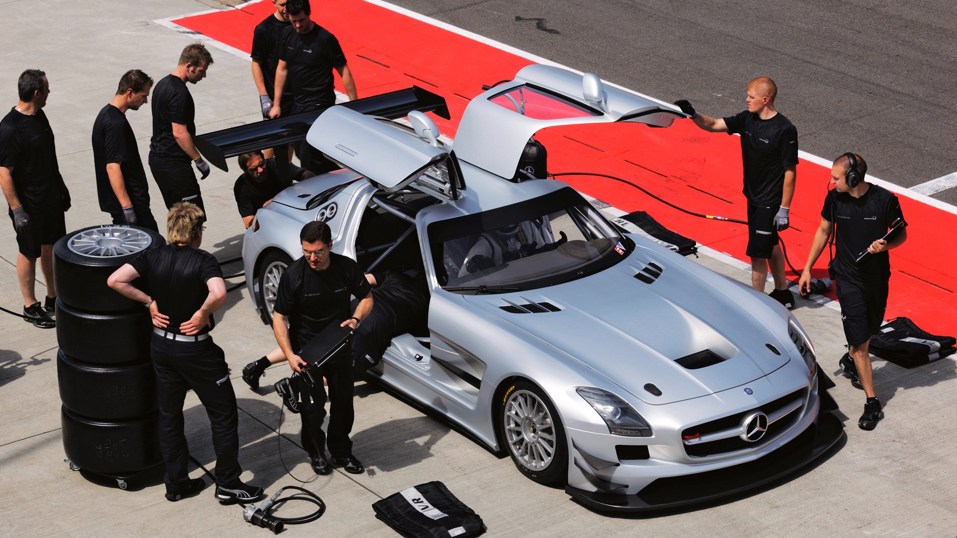 Mercedes-Benz SLS AMG GT3 - 2010 fonds d'écran HD #14 - 1920x1080