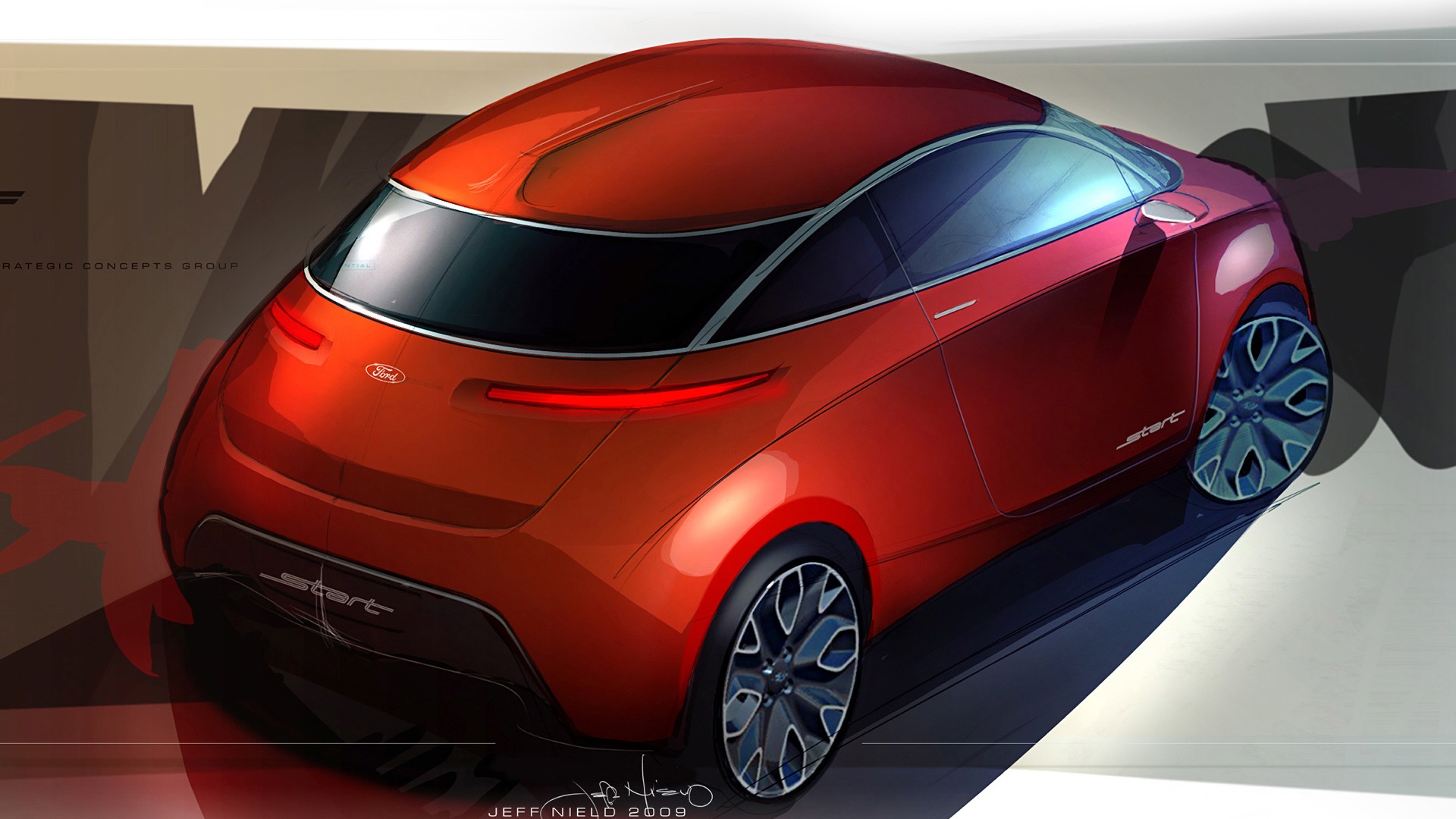 Ford Start Concept - 2010 福特 #20 - 1920x1080