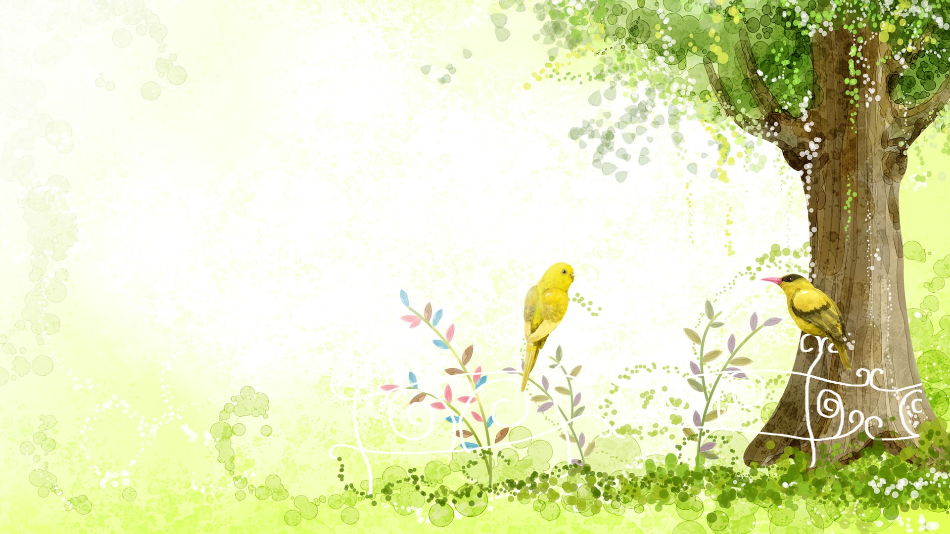 Hand-painted Fantasy Wallpapers (5) #7 - 1920x1080