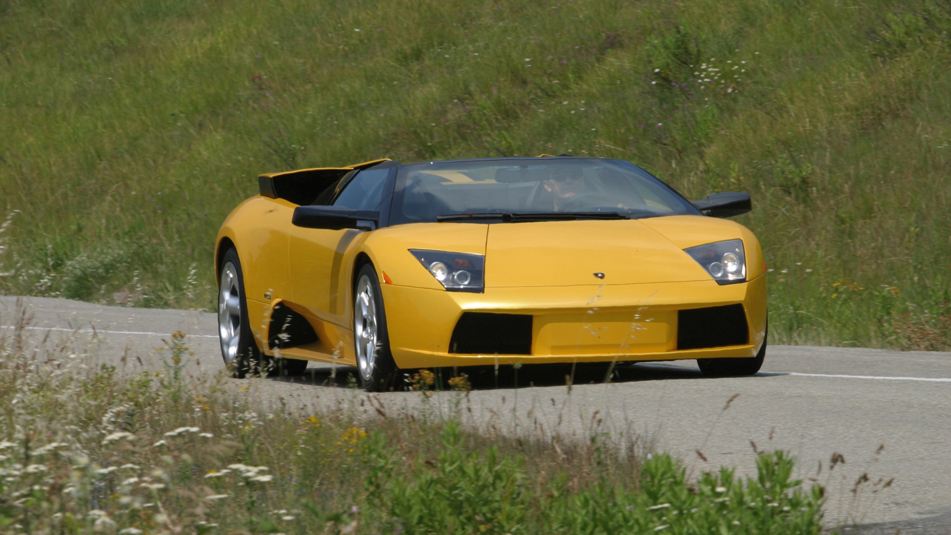 Lamborghini Murcielago Roadster - 2004 HD обои #7 - 1920x1080