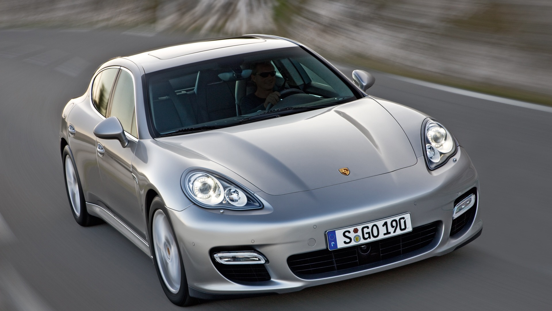 Porsche Panamera Turbo - 2009 HD wallpaper #18 - 1920x1080