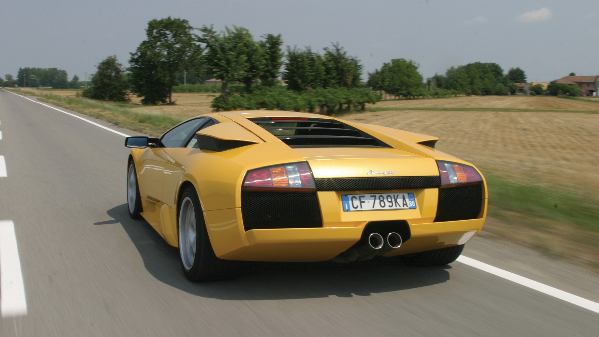 Lamborghini Murcielago - 2001 HD обои (1) #24 - 1920x1080
