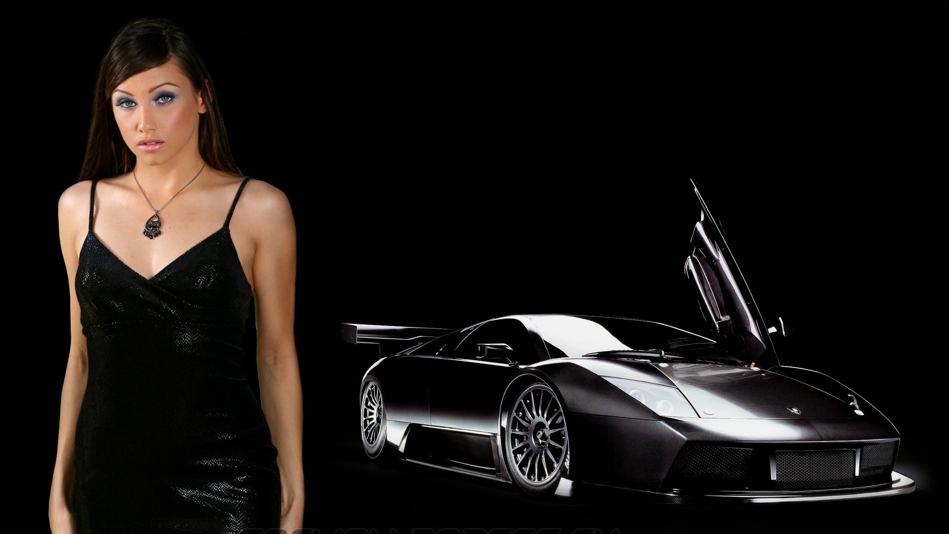 Cars and Girls wallpapers (2) #3 - 1920x1080