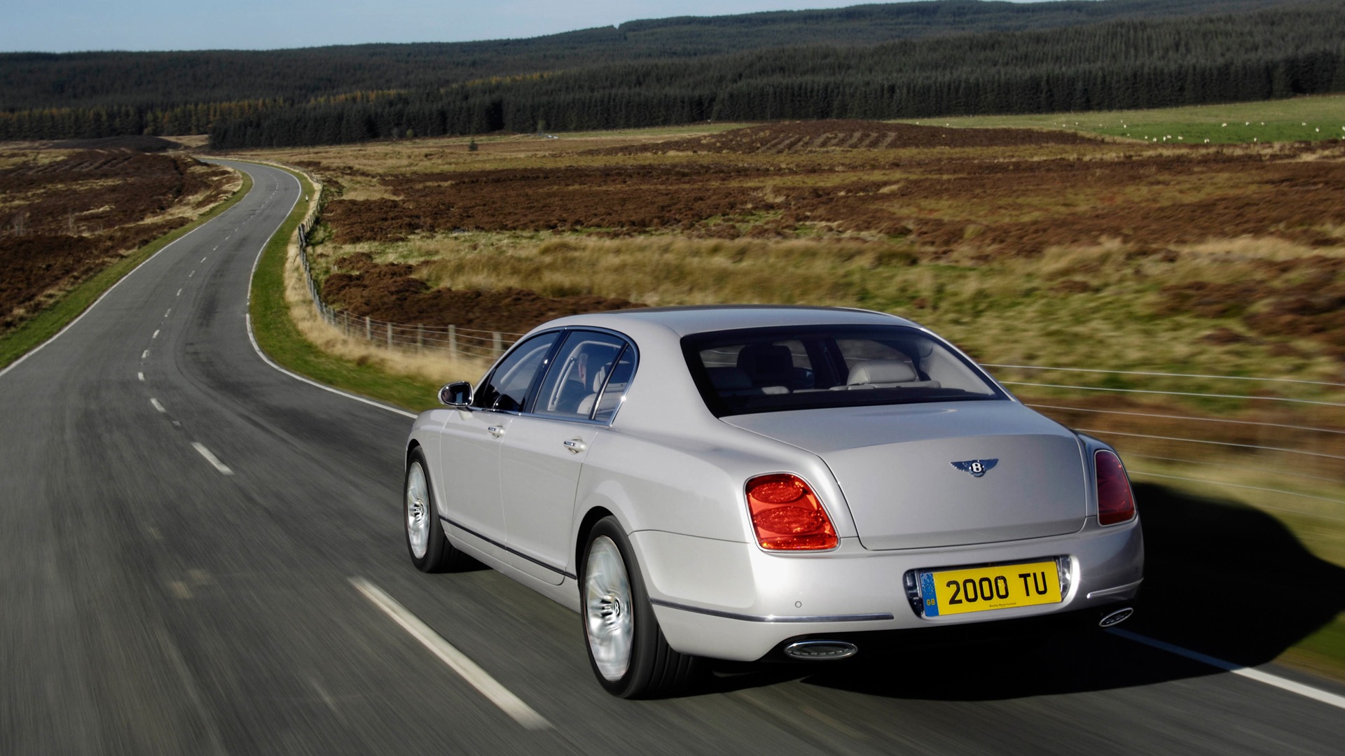 Bentley Continental Flying Spur Speed - 2008 宾利4 - 1920x1080