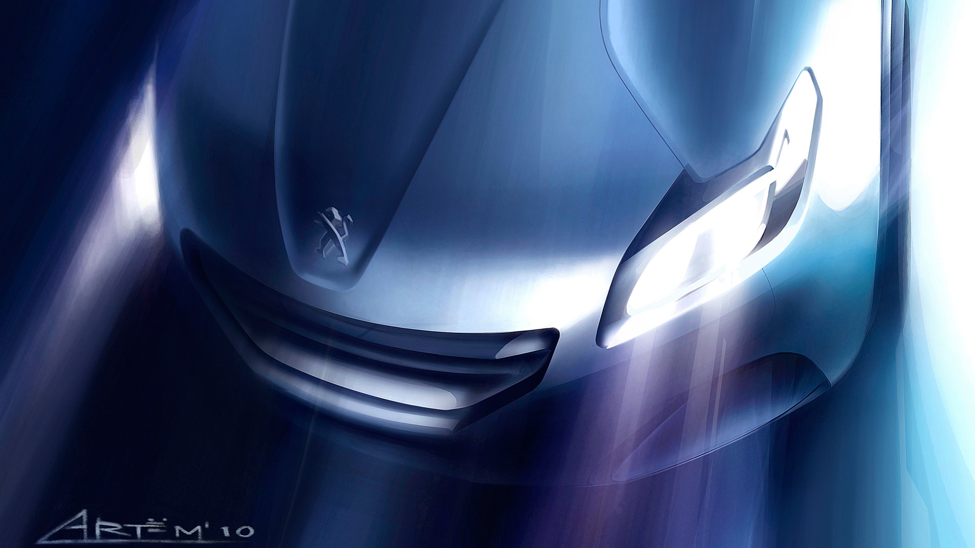 Concept Car Peugeot HR1 - 2010 HD Wallpaper #32 - 1920x1080