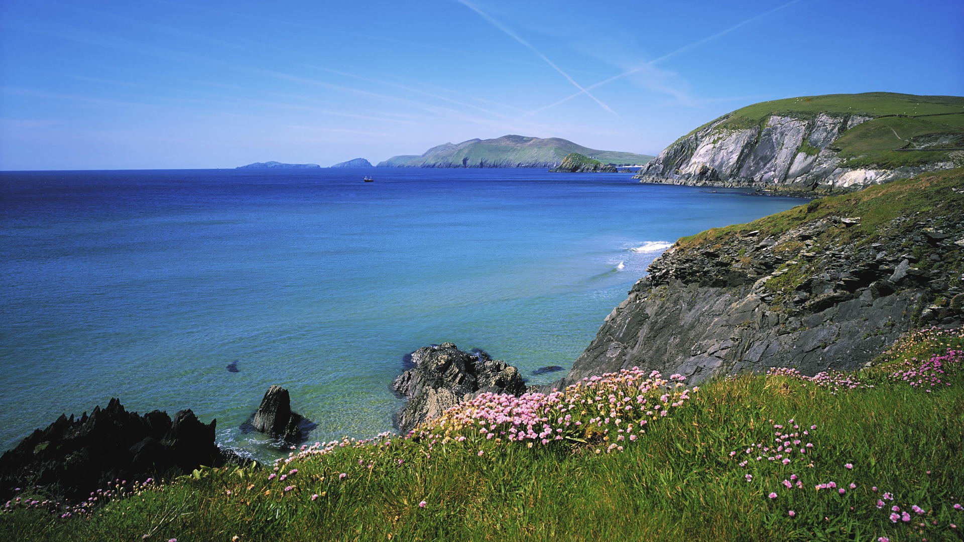 Красивые пейзажи Ирландии обои #1 - 1920x1080
