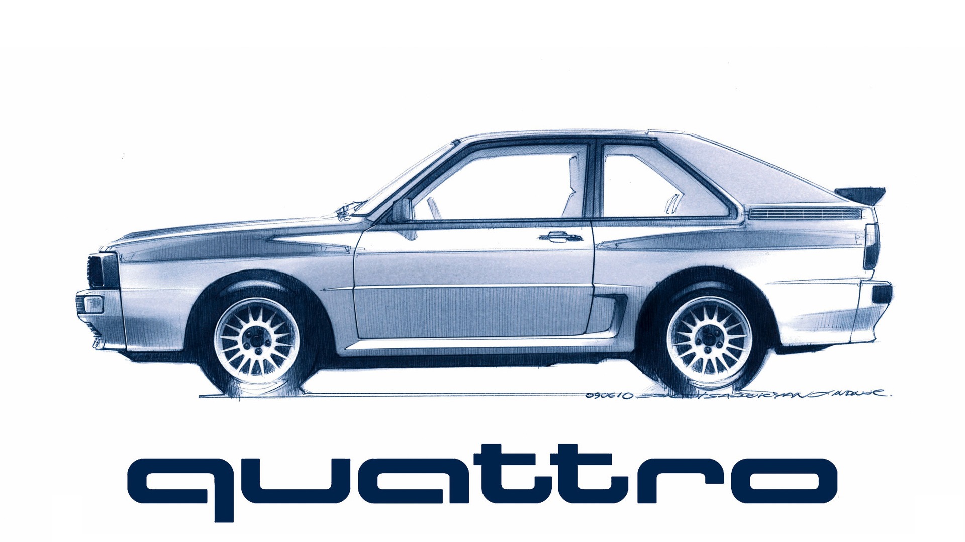 Концепт-кар Audi Quattro - 2010 HD обои #20 - 1920x1080