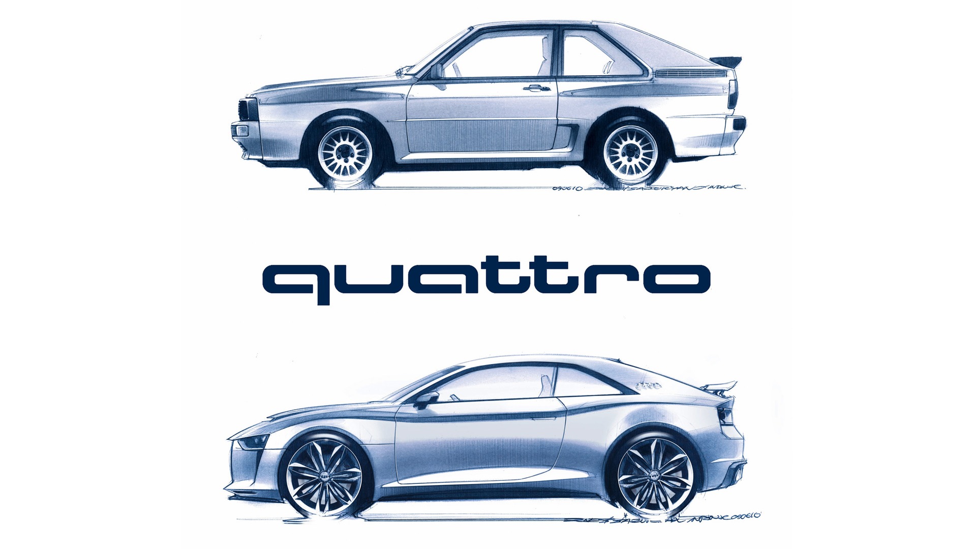 Концепт-кар Audi Quattro - 2010 HD обои #22 - 1920x1080