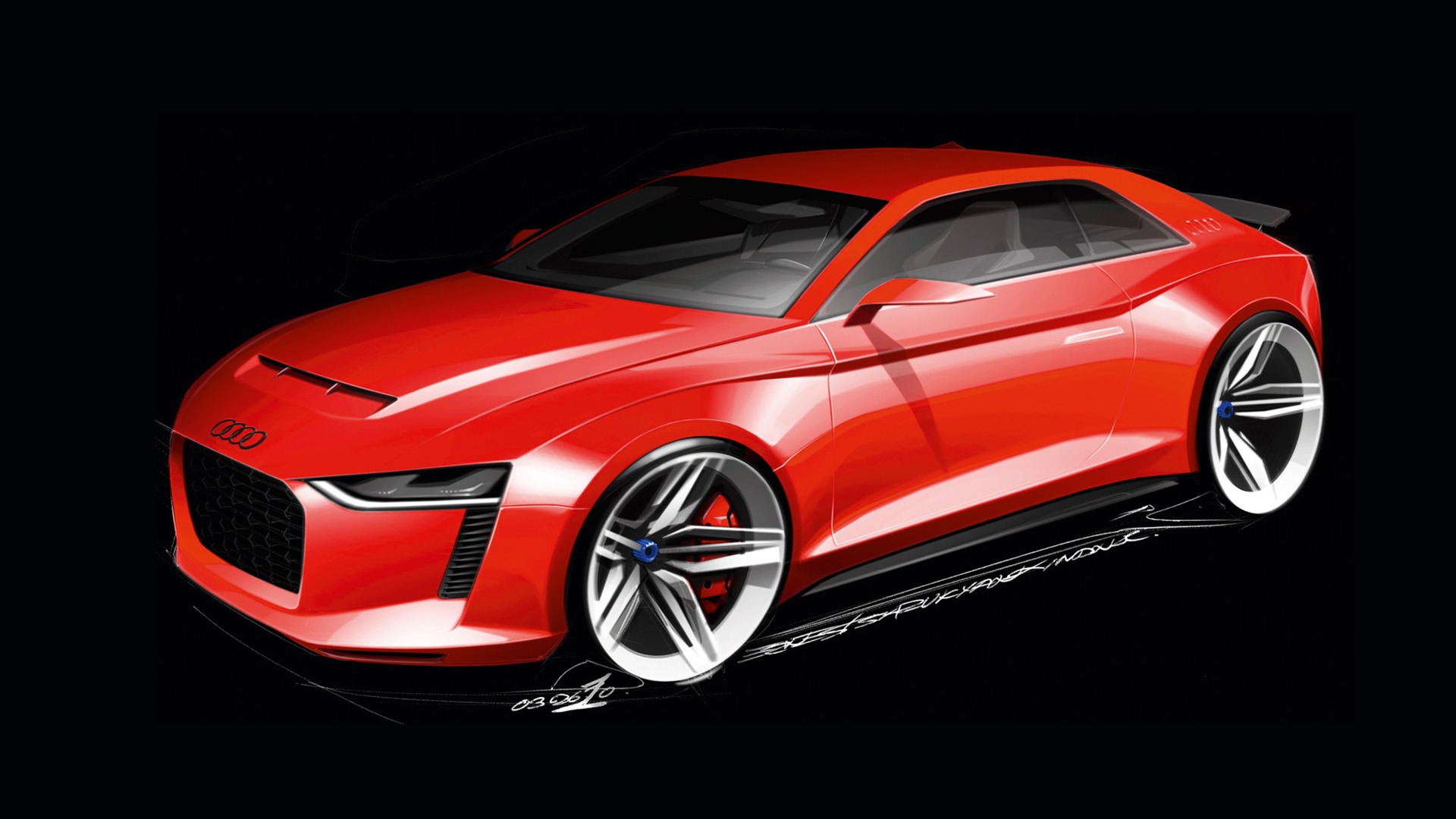 Concept Car Audi quattro - 2010 HD tapetu #23 - 1920x1080