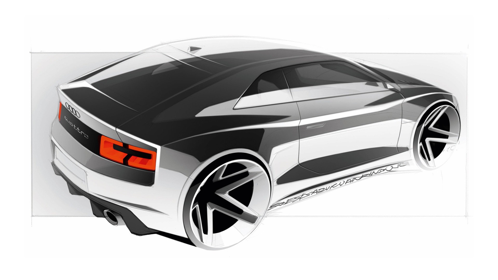 Concept Car Audi quattro - 2010 HD tapetu #25 - 1920x1080
