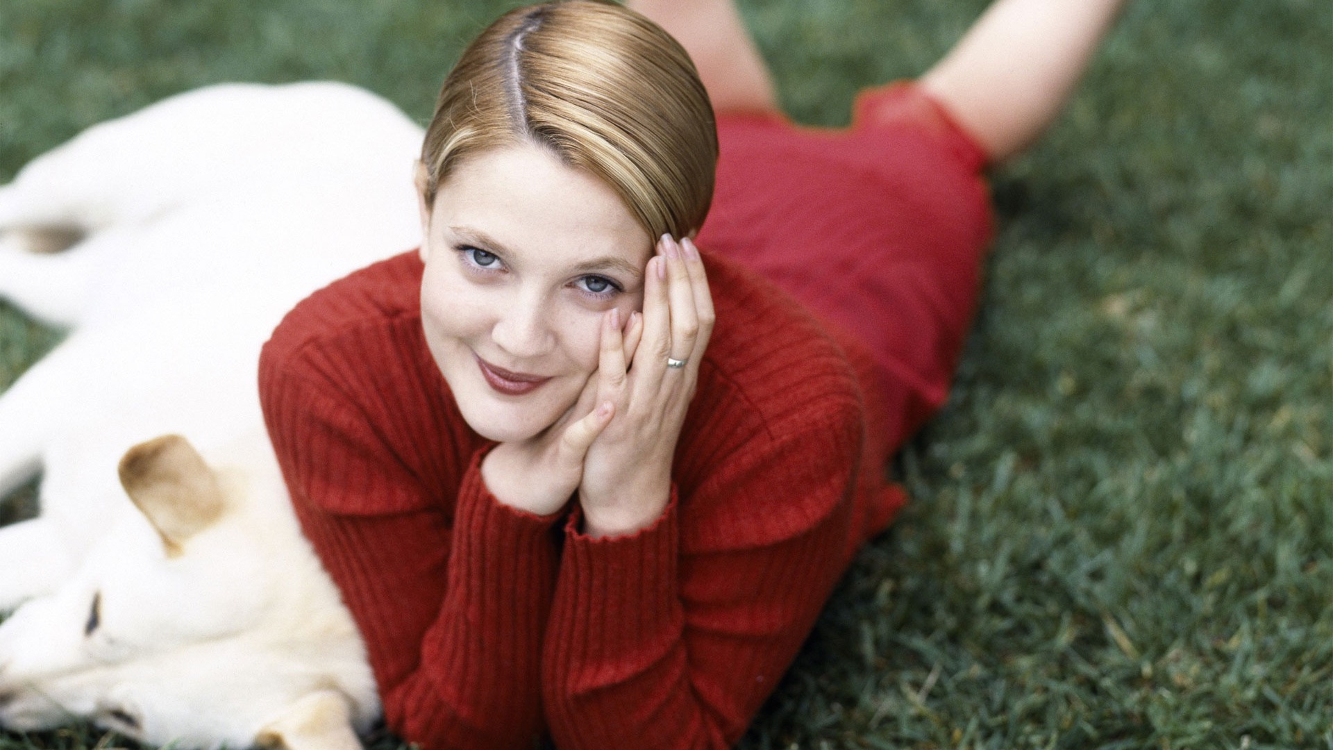 Drew Barrymore krásnou tapetu #9 - 1920x1080