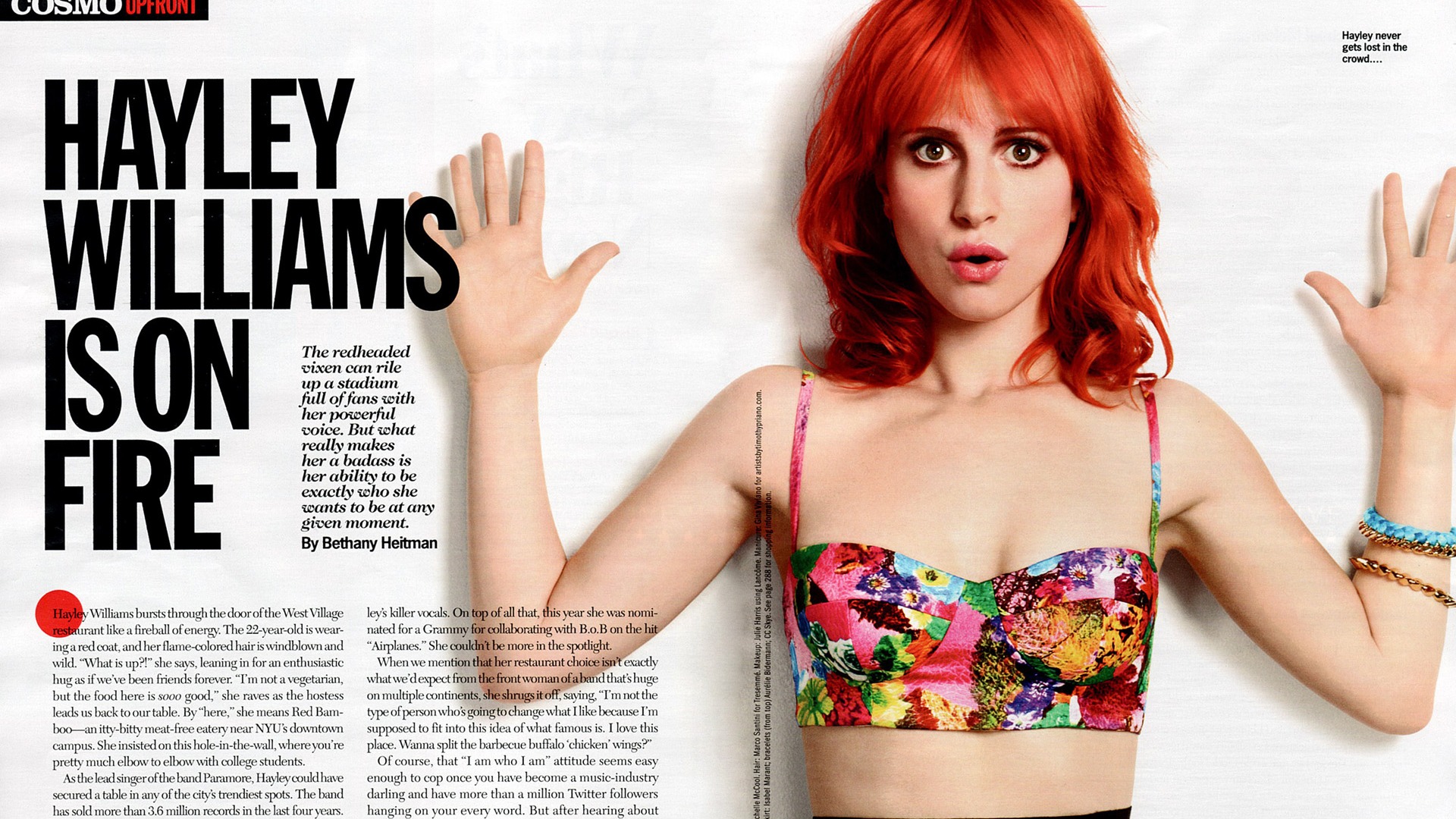 Hayley Williams 海莉·威廉姆斯 美女壁纸19 - 1920x1080