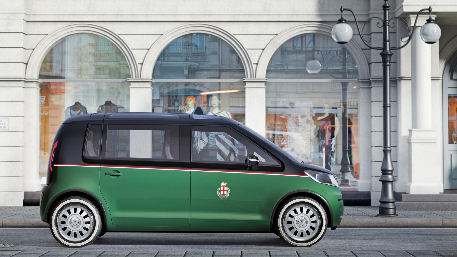 Concept Car Volkswagen Milano Taxi - 2010 HD wallpapers #6 - 1920x1080
