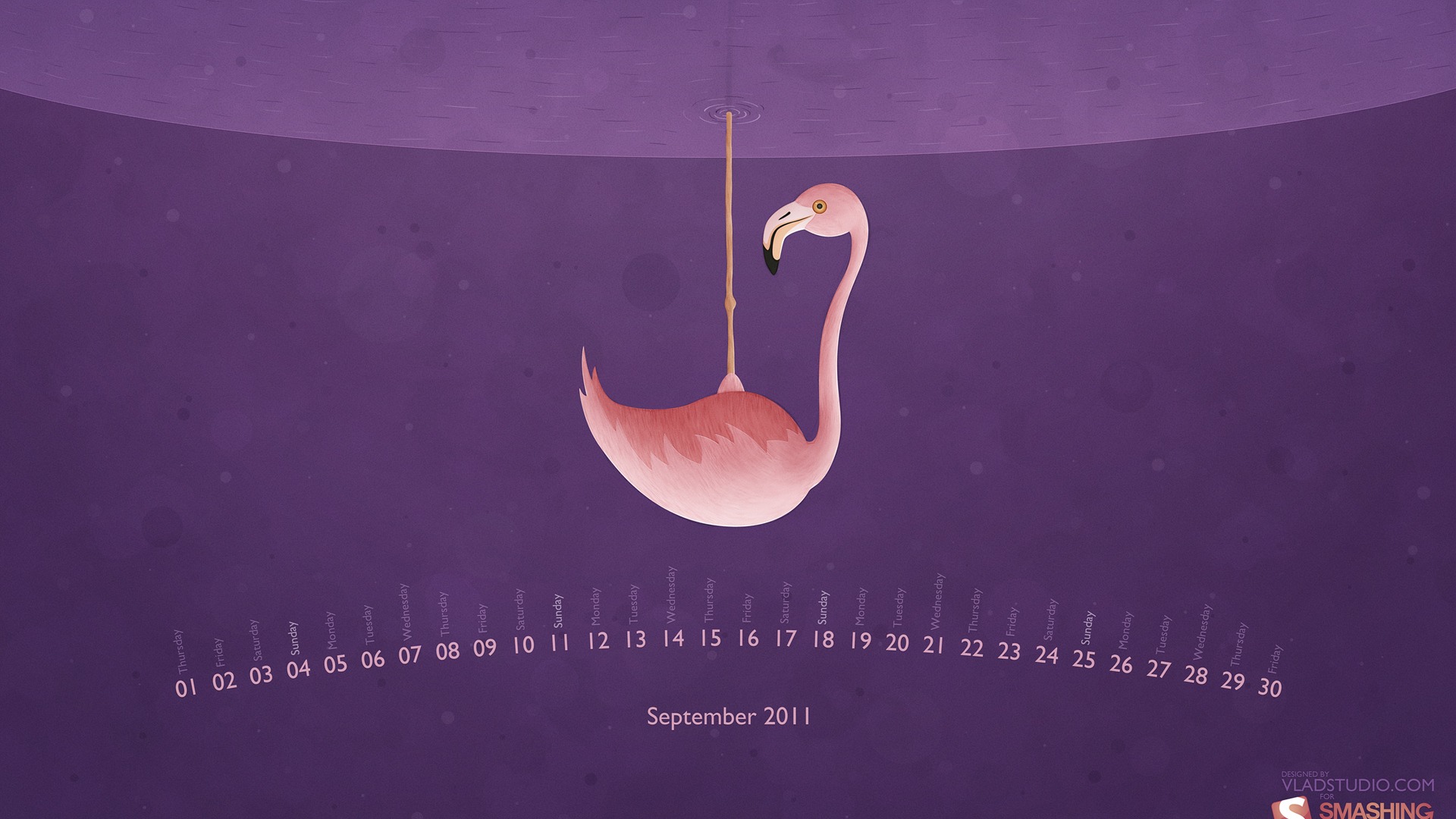 Сентябрь 2011 Календарь обои (1) #14 - 1920x1080