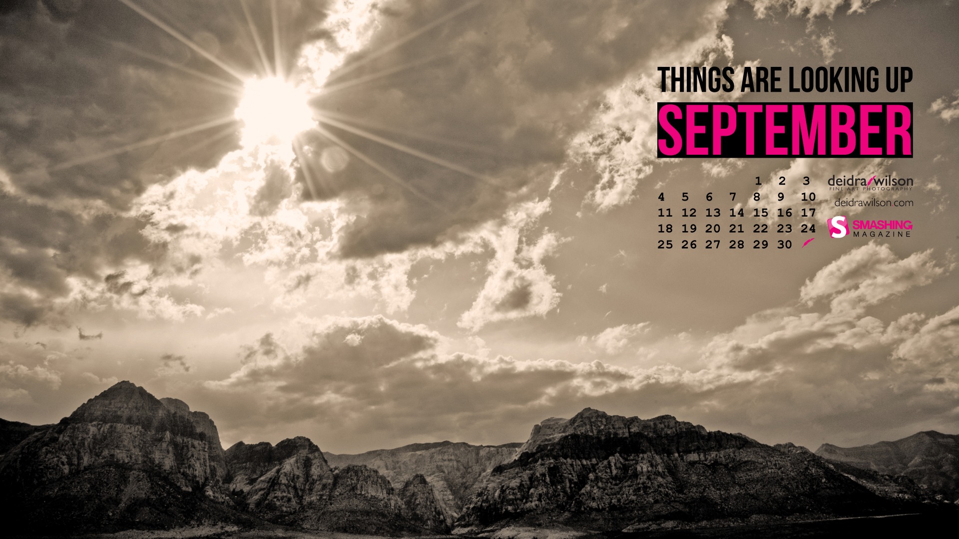 September 2011 Kalender Wallpaper (2) #14 - 1920x1080