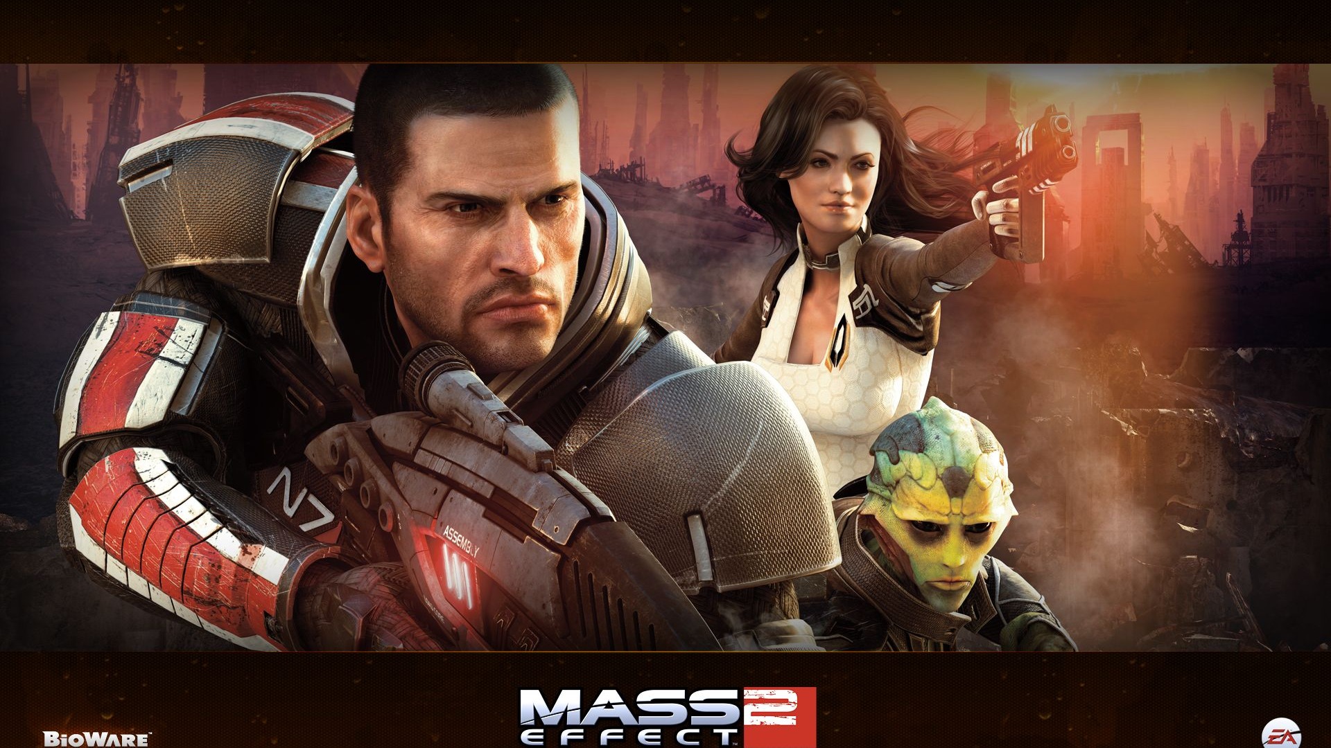 Mass Effect 2 質量效應2 高清壁紙 #4 - 1920x1080
