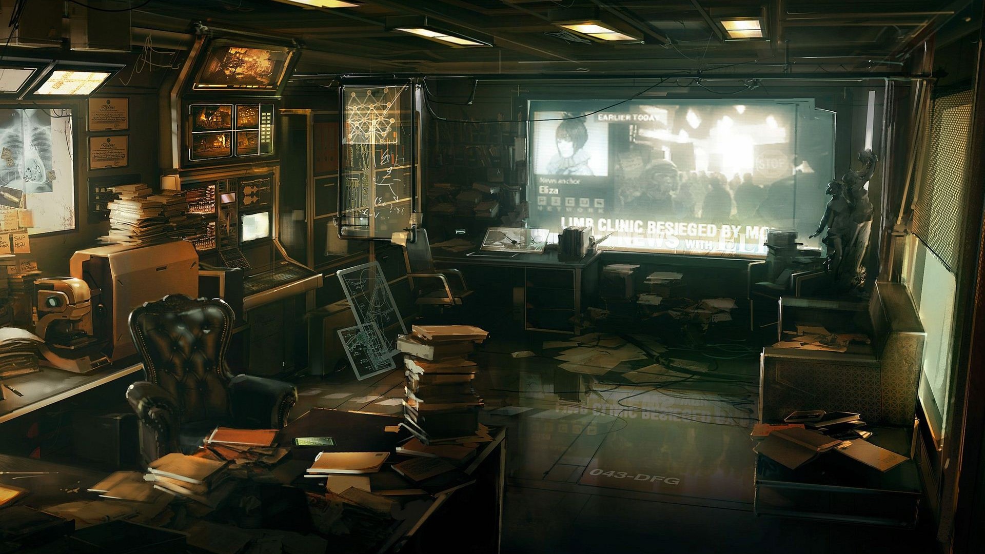 Deus Ex: Human Revolution 杀出重围3：人类革命 高清壁纸6 - 1920x1080